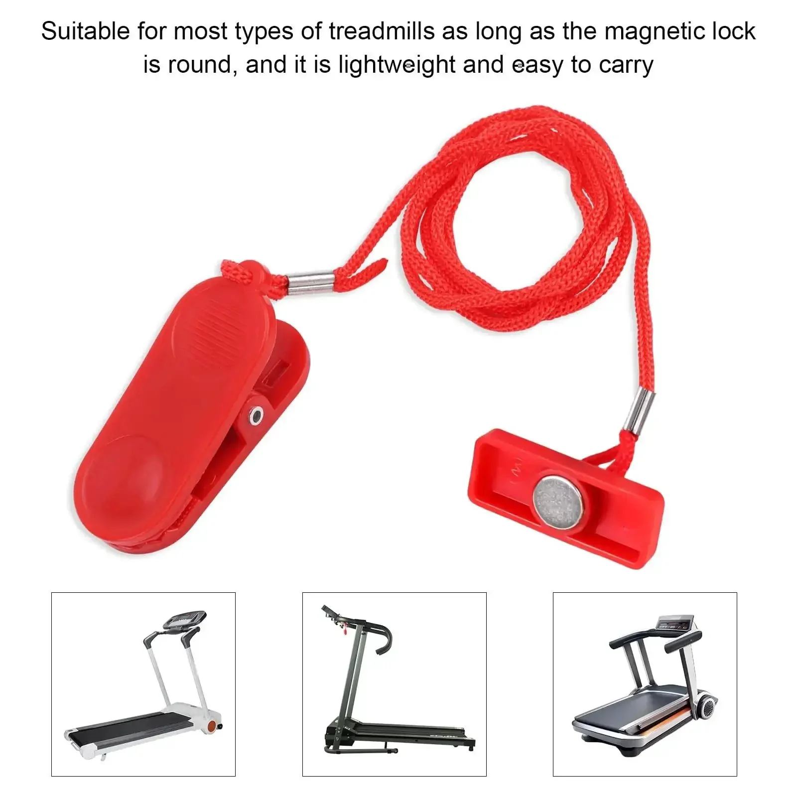 Two Pack Universal Treadmill Magnetic Safety Keys For Emergency Stop Rectangle Key Replacement Accessory For Most Treadmills And Running Machines Spare Key Set For Quick Swap And Peace Of Mind - Image 5