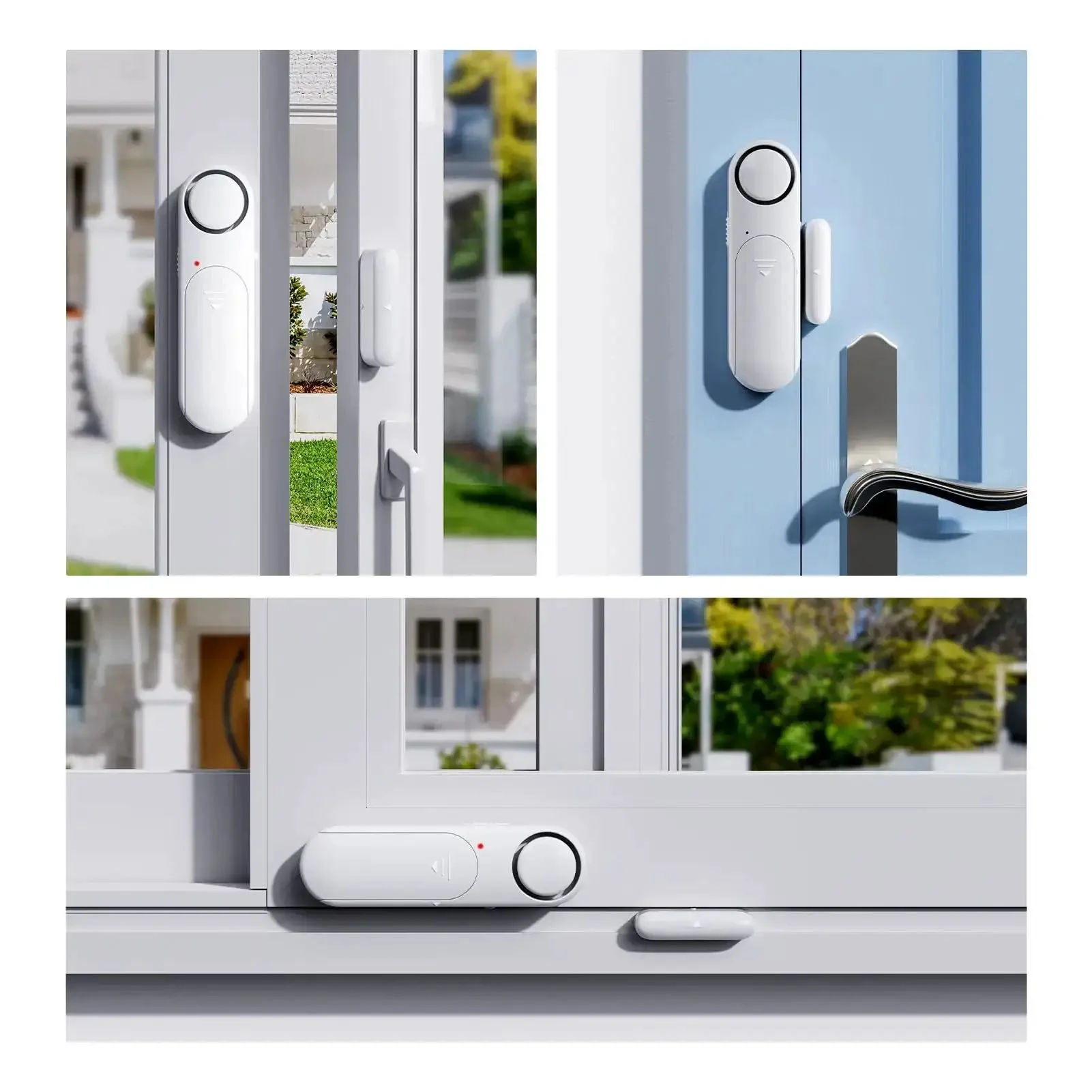 Two Pack Window And Door Alarm Kit With Remote For Home Safety And Dementia Care, Wireless Door Sensor Delivers 90dB Or 120dB Alerts, Easy Install For House, Bedroom Or Apartment Security - Image 3