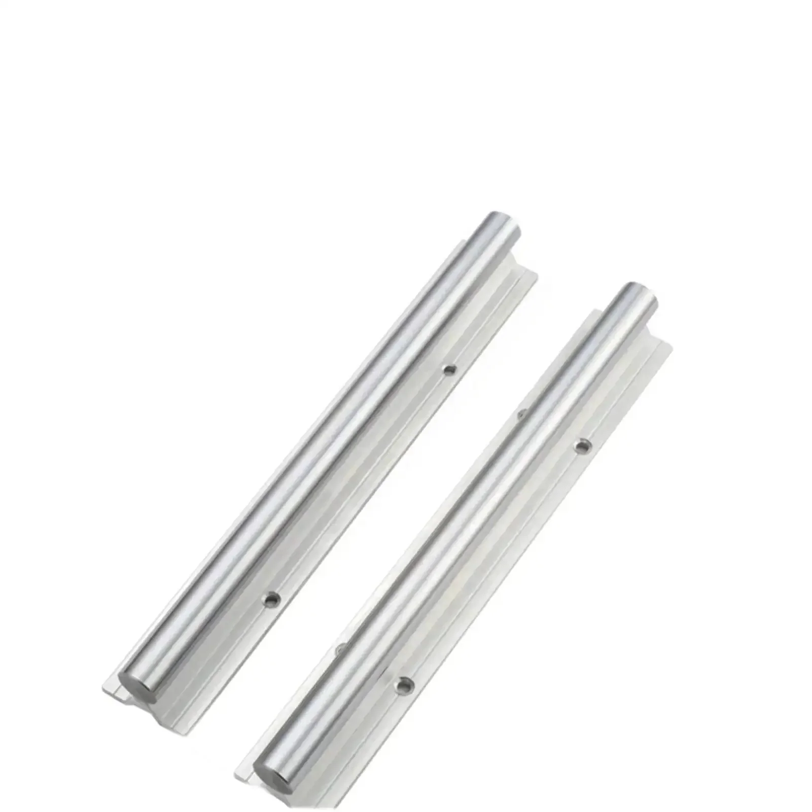 Two Piece 12mm SBR12 Fully Supported Linear Rail Guide Shaft With Four SBR12UU Ball Bearing Blocks For CNC Milling And 3D Printer Rigs Pro Grade Precision Smooth Motion Durable Aluminum Track - Image 2