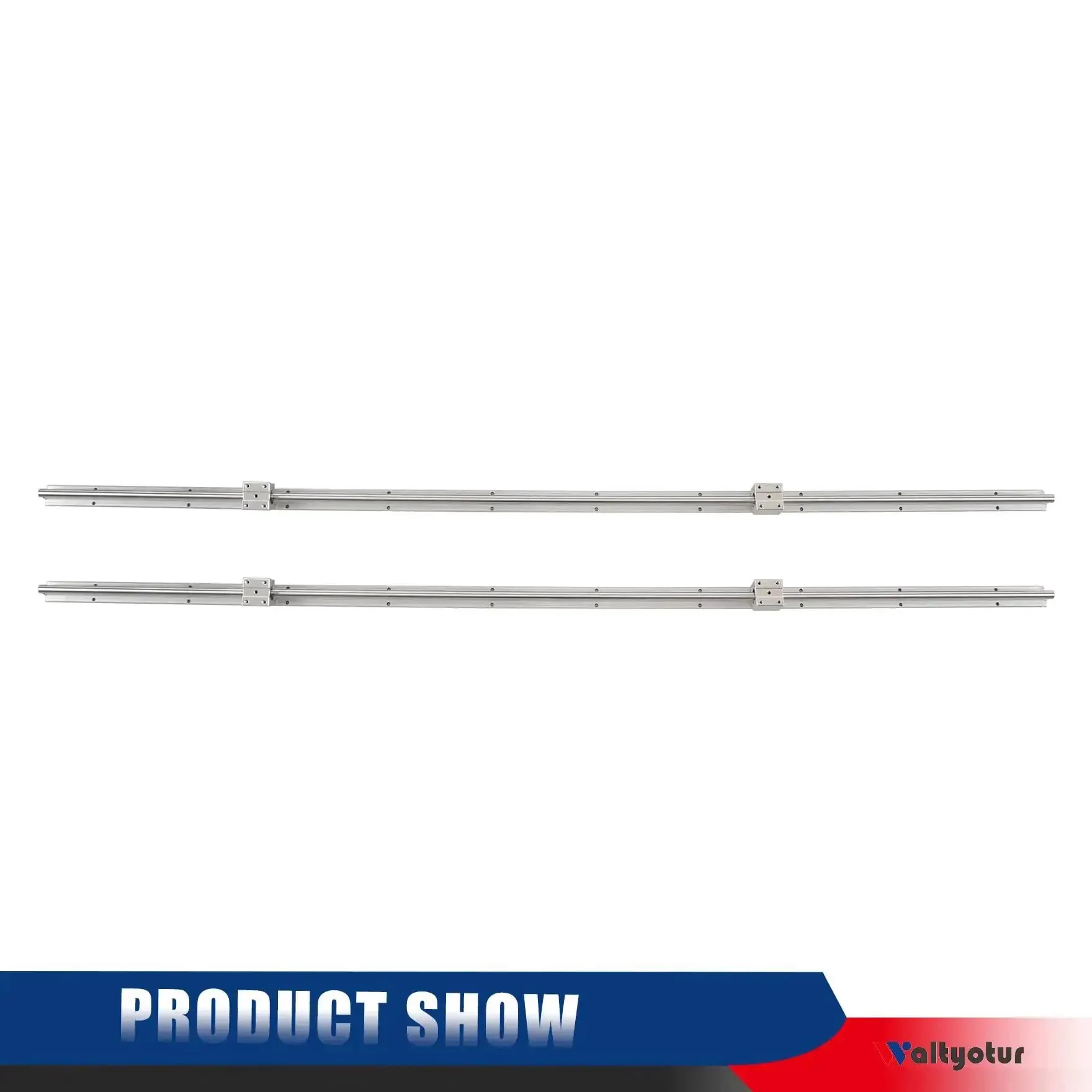 Two Piece 1500Mm Linear Guide Rail Set With Four Carriage Blocks For CNC Equipment Smooth Glide SBR12UU Sliders High Strength Carbon Steel Rails For Precise Heavy Duty Motion And Stability - Image 6
