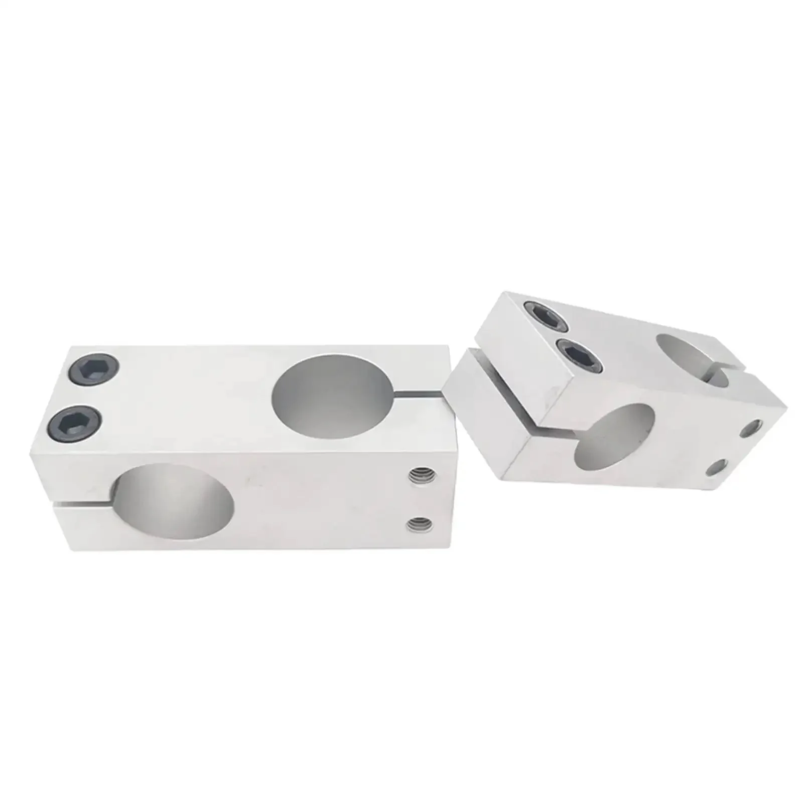 Two Piece Aluminum Alloy Linear Motion Rail Guide Cross Type Connector For 16x16mm Shaft With Pro Grade Precision Easy Install Durable Finish Corrosion Resistant Unlimited Stroke Smooth Machined Surface Interchangeable - Image 5