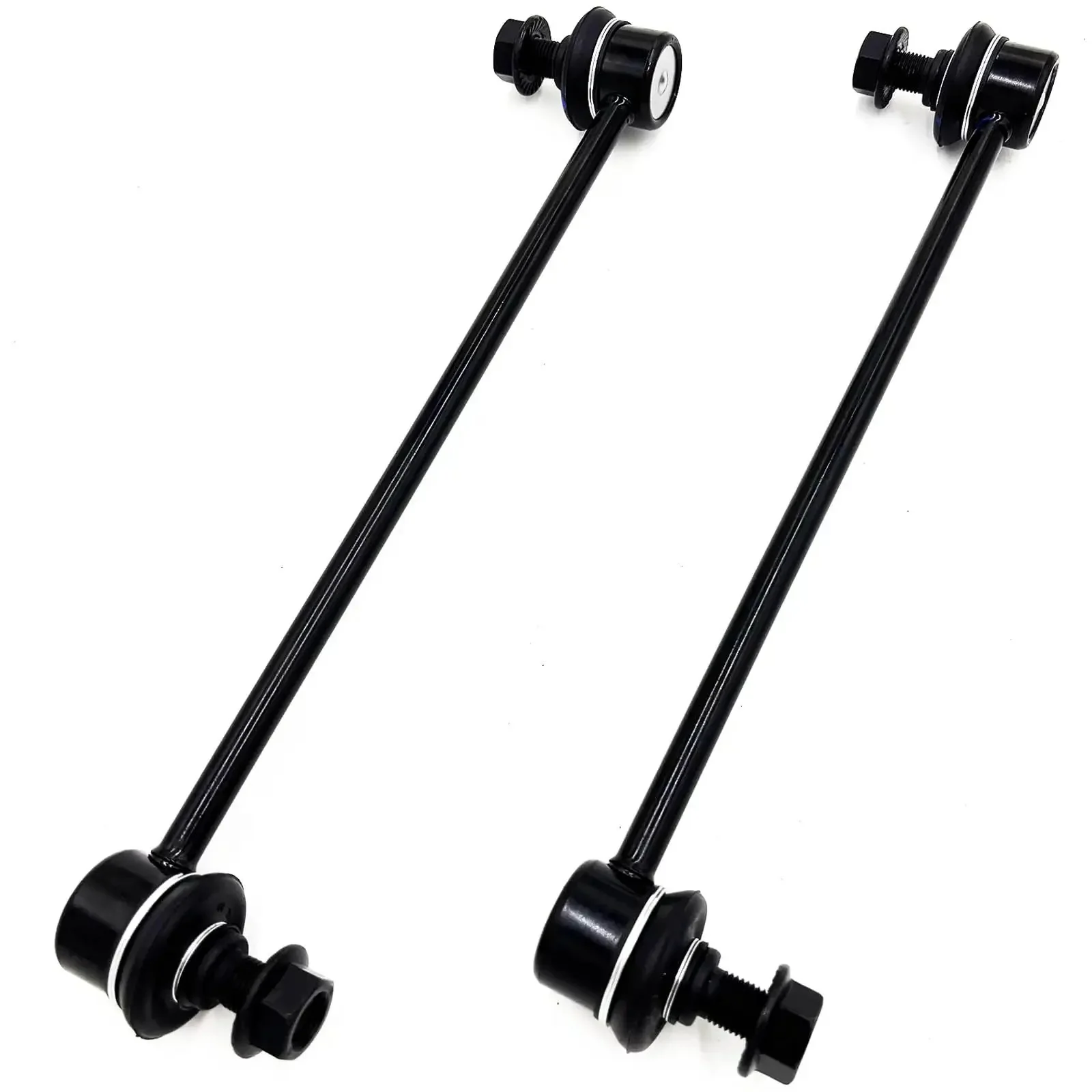 Two Piece Front Sway Bar End Link Kit For Left And Right Sides, Heavy Duty Suspension Stabilizer Links, Replaces K750719, Fits Pontiac Vibe Scion Tc Toyota Corolla Matrix Prius 2003-2019
