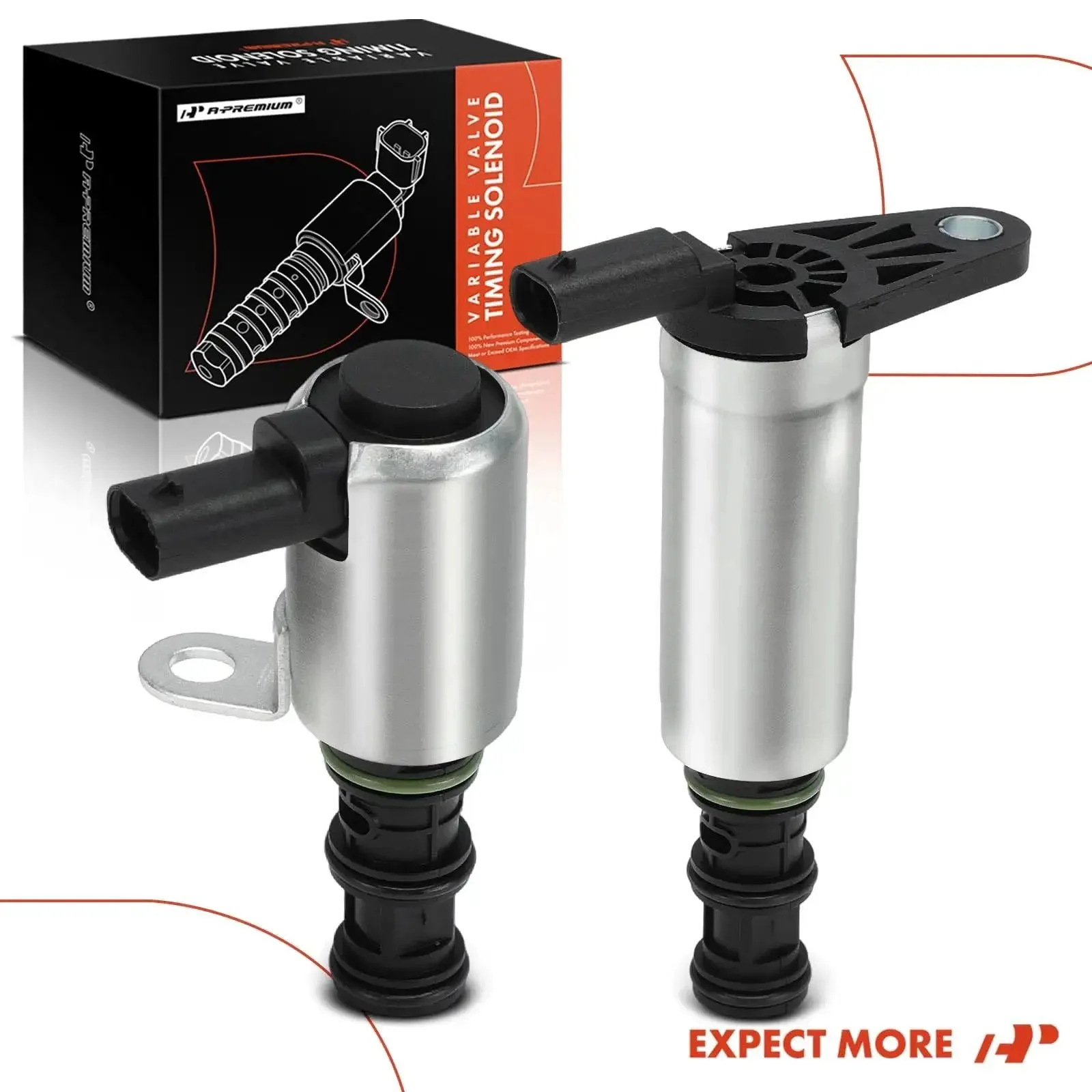 Two Piece Intake And Exhaust Variable Valve Timing Solenoid Kit For Jeep Grand Cherokee Wrangler Gladiator Durango Chrysler Pacifica Voyager Ram 1500 Grand Caravan - Image 2