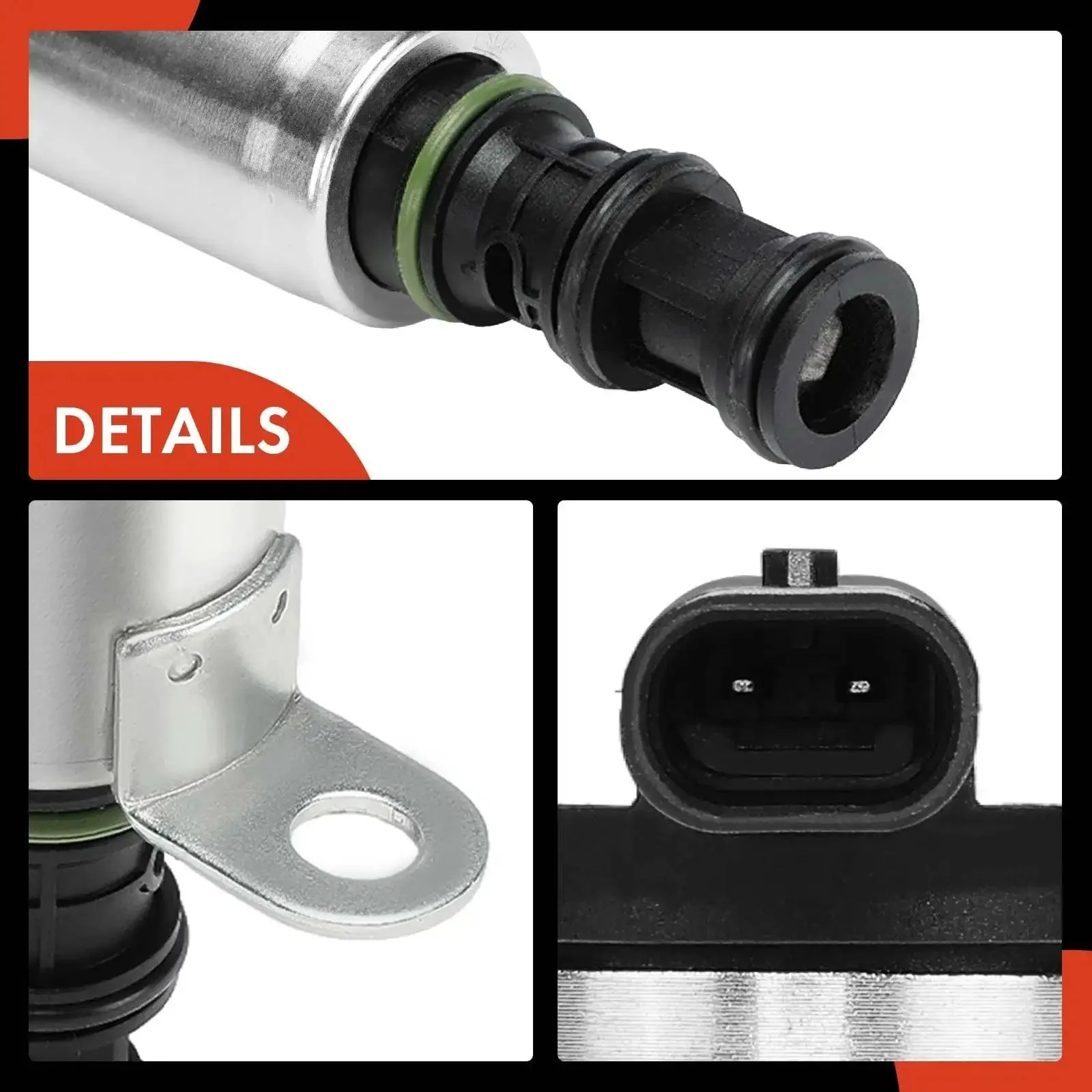 Two Piece Intake And Exhaust Variable Valve Timing Solenoid Kit For Jeep Grand Cherokee Wrangler Gladiator Durango Chrysler Pacifica Voyager Ram 1500 Grand Caravan - Image 3