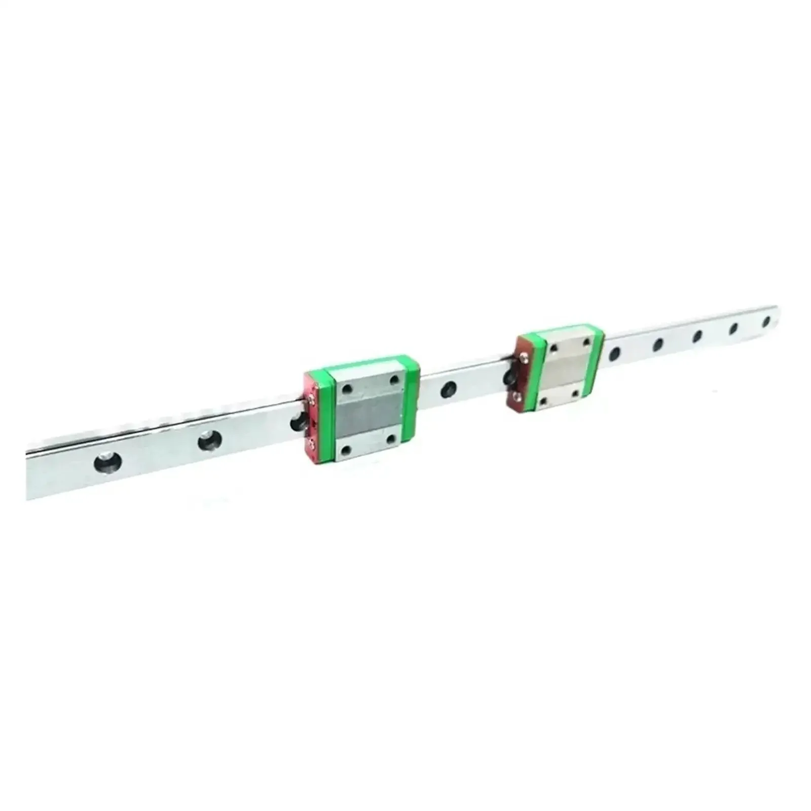 Two Piece Linear Guide Rails And Four Slide Blocks Set For Precision Motion 15C Size 100 To 500mm Range With 450mm Length Heavy Duty Workhorse For CNC DIY Milling 3D Printers And Automation Projects