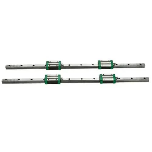 Two Piece Linear Rail Kit With Rails And HSR20 Bearing Blocks For DIY CNC Routers Lathes And Mills Linear Motion Slide System Compatible With X Y Z Axis 0.79 To 67 Inch Range Pro Grade Beefy Steel - Image 3