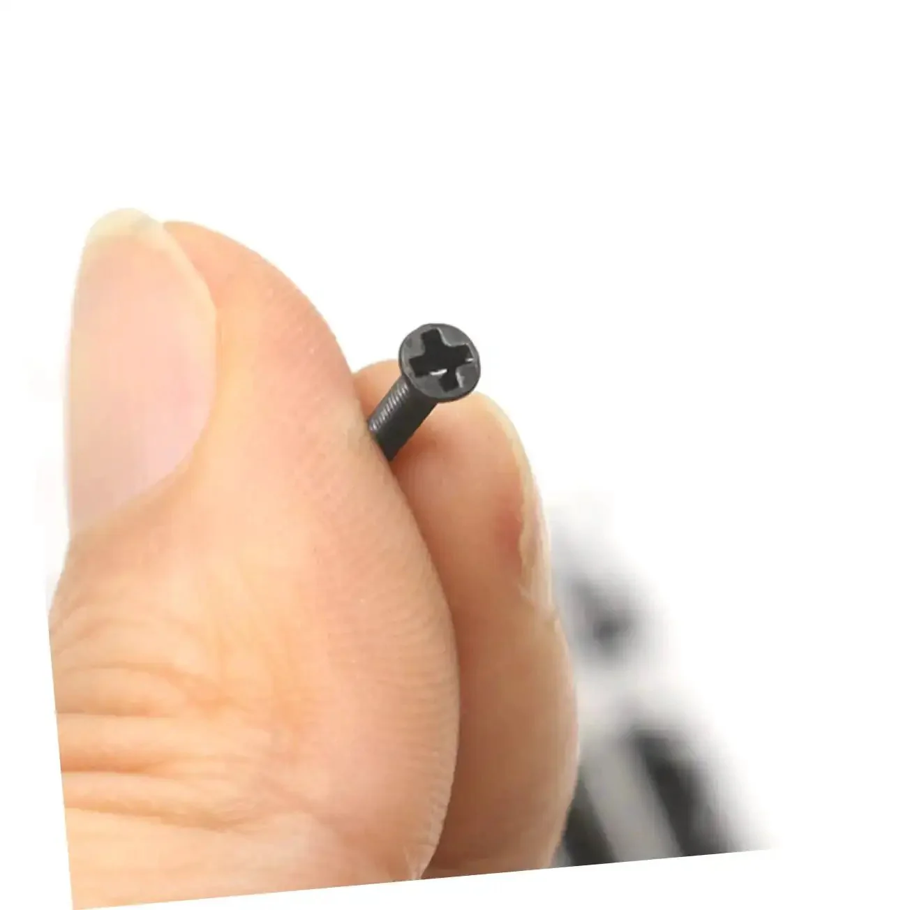 Two Piece Miniature Screw Set With 18 Different Sizes Flat Head And Round Head Tiny Screws For Glasses And Crafts Grab And Go Portable Storage Case For Diyers Lightweight Quick Access Kit - Image 4