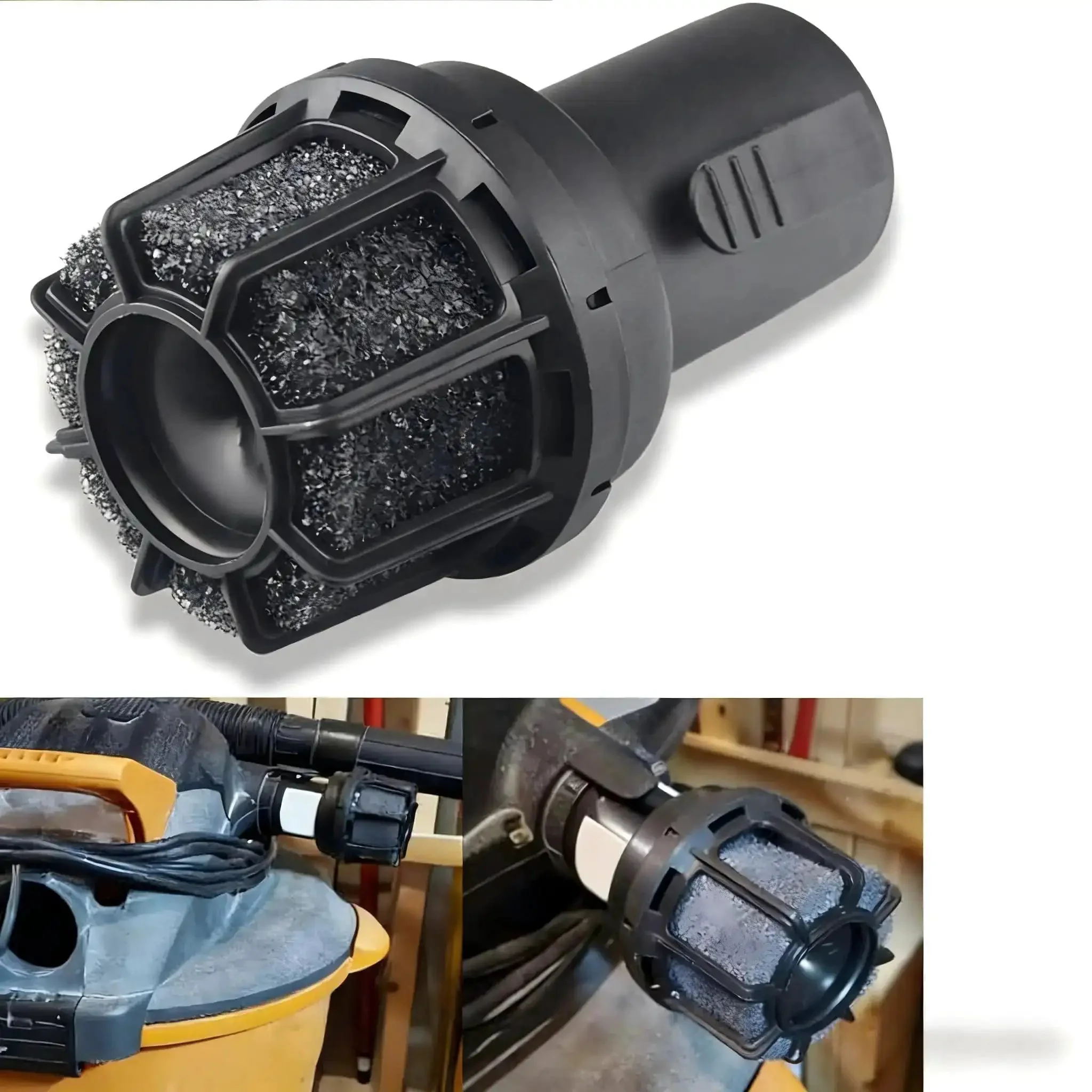 Two Point Five Inch Shop Vacuum Muffler Diffuser For Noise Reduction And Air Filtration Heavy Duty Industrial Grade Exhaust Accessory Fits Wet Dry Vacs And Most Vacuums Compatible With CMXZVBE38660 And Other Common Models For Ridgid Craftsman - Image 6
