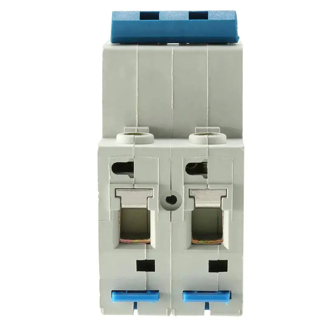 Two Pole 25A 400V Low Voltage Miniature Circuit Breaker DIN Rail Mount DZ47-63 C25 With Fast Trip Heavy-Duty Load Protection And Easy DIN Rail Installation - Image 2