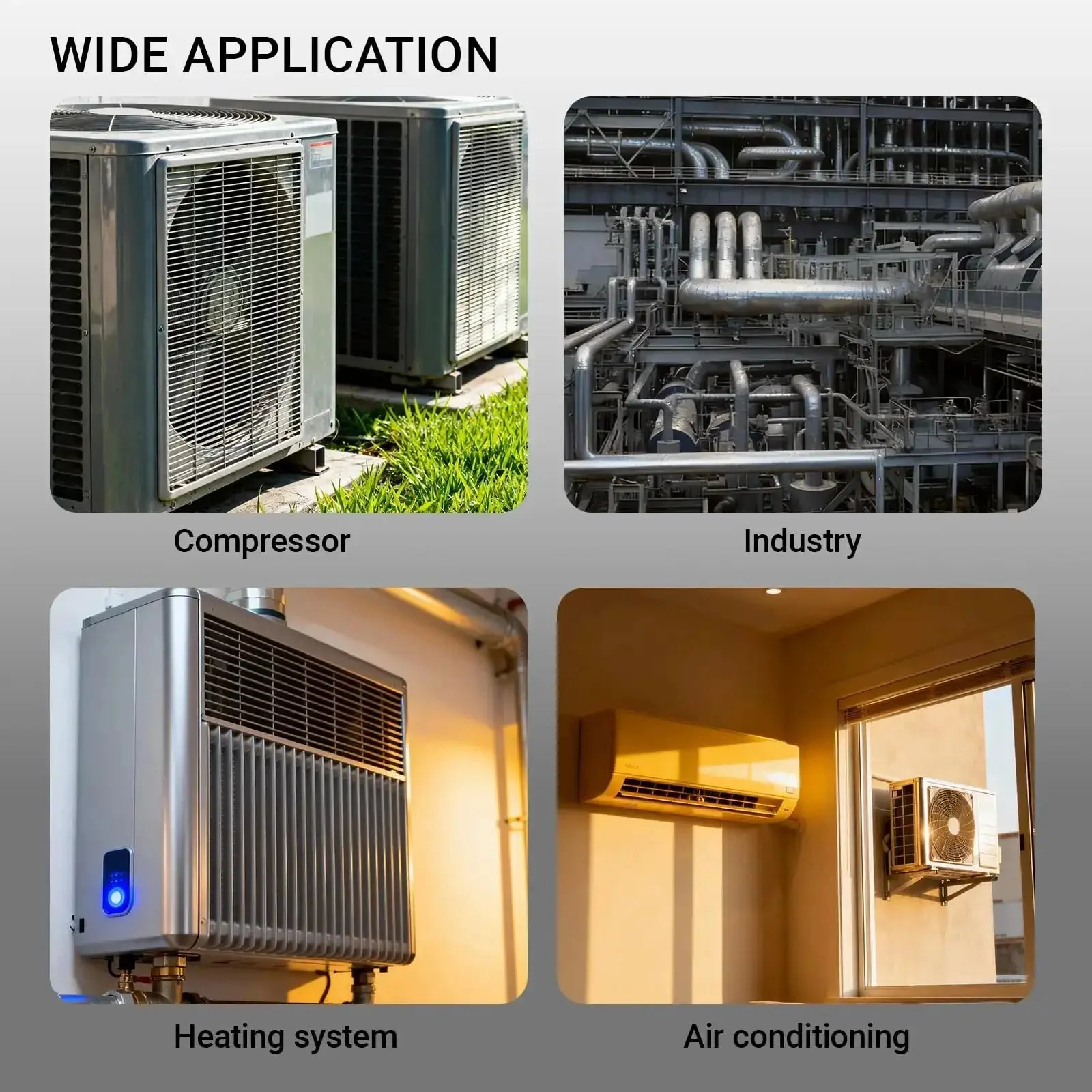 Two Pole 40 Amp AC Contactor With 24V Coil, Fully Enclosed Housing, Silver Cadmium Oxide Contacts, Ready For Compressors, Air Conditioners, And Heating Systems, Universal For Industrial And Home Use - Image 3