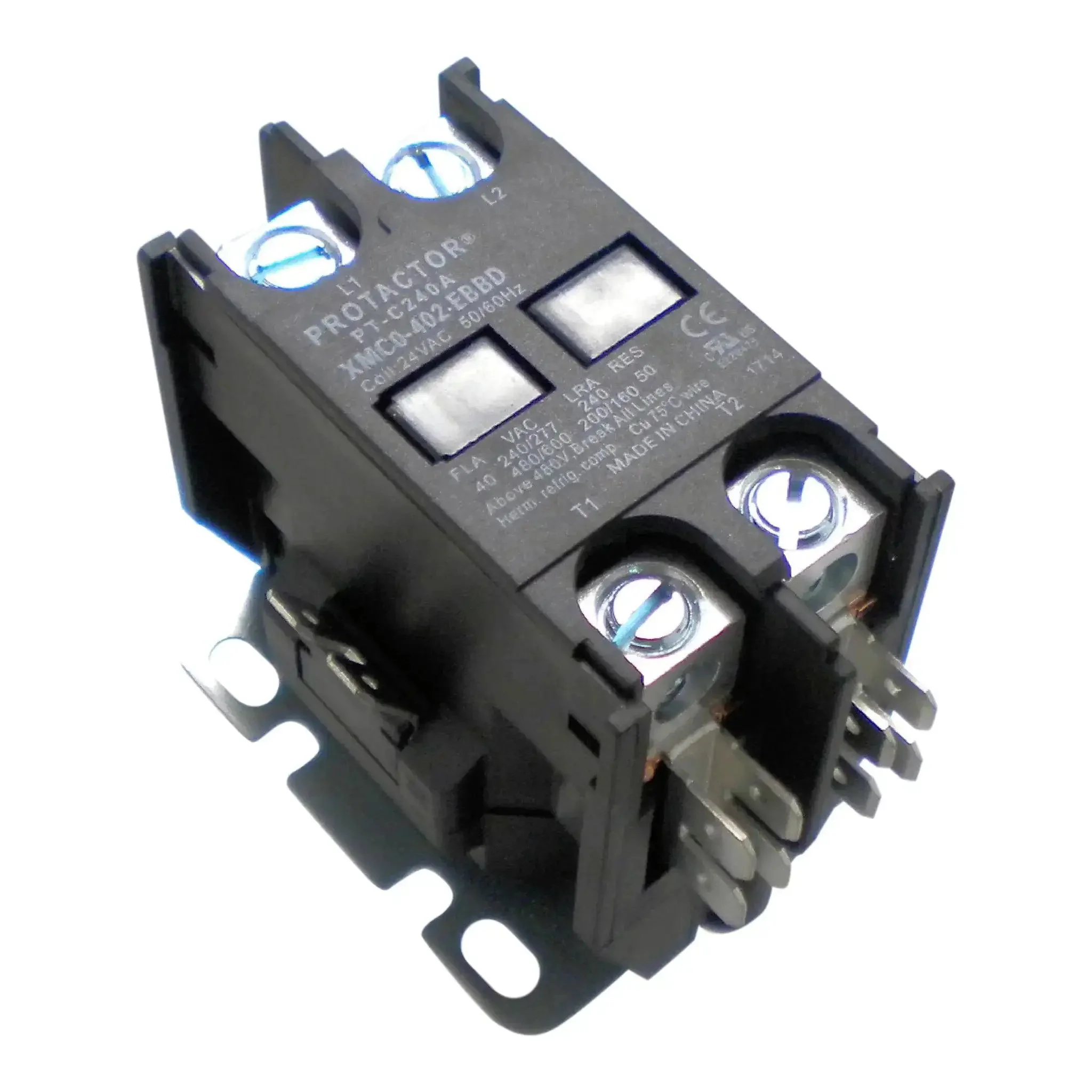 Two Pole 40 Amp Contactor With 24 Volt Coil Direct Replacement For Rheem Ruud Weatherking 42-42139-13 Fits A Bunch Of Models And Part Numbers 42-17336-01 42-17411-03 42-20336-03 42-2