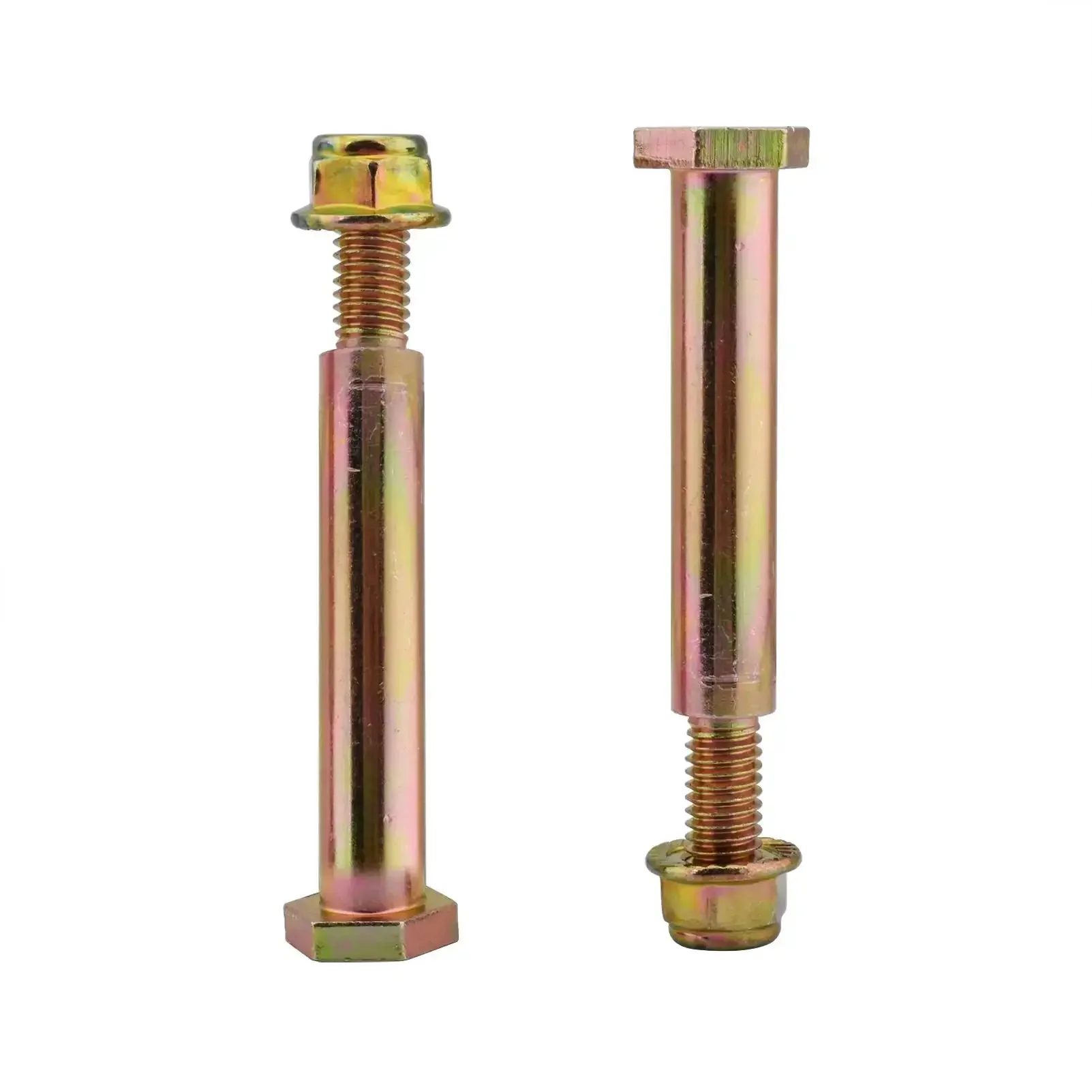 Two Sets Of Deck Wheel Bolts With Lock Nuts For Wide Deck Wheels Three Eighths By Sixteen Threads With Two And Five Eighths Inch Shoulder Replacement Parts 137644 184219 193406 73930600 71204065 Fits Popular Lawn Tractors And Mowers - Image 5