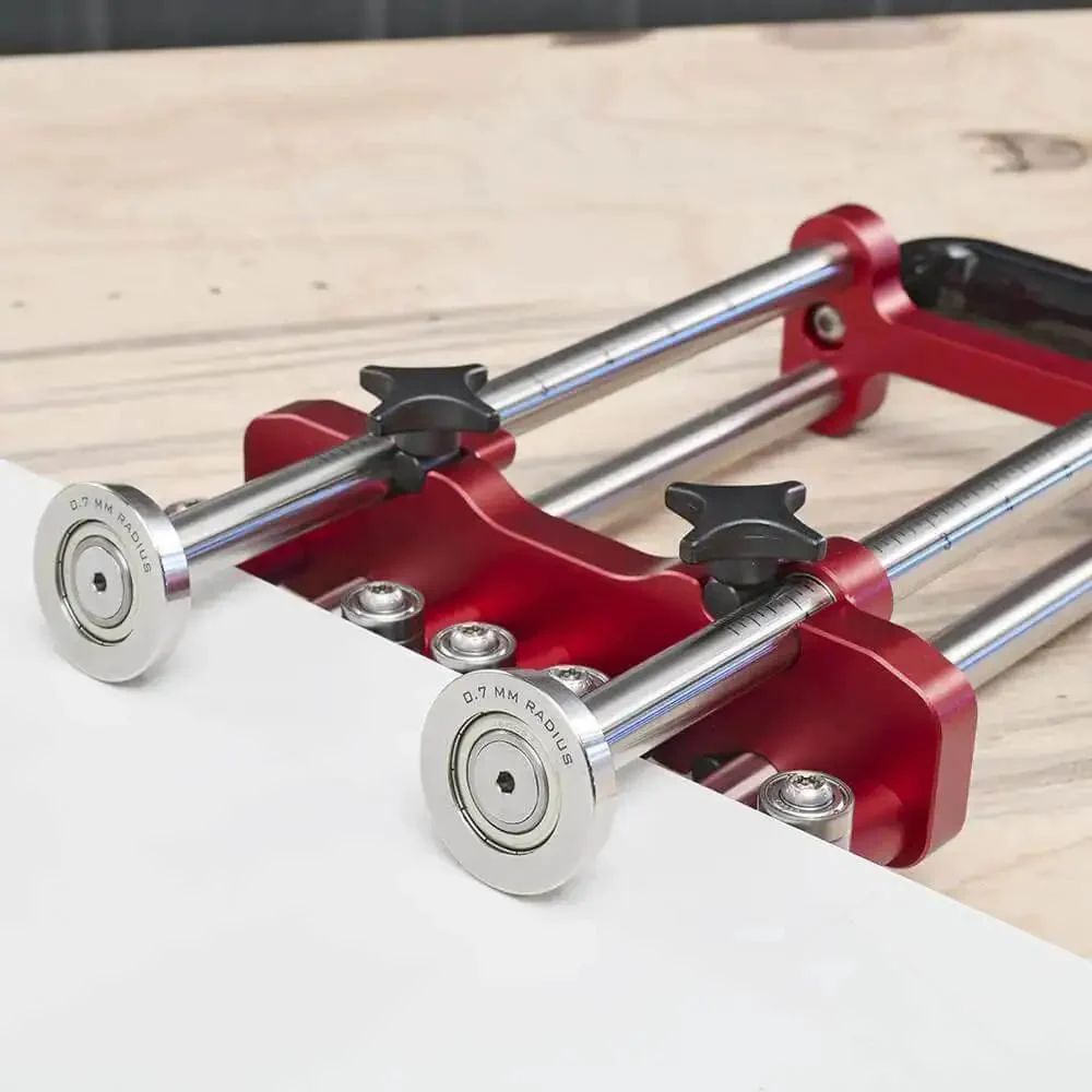 Two Station Metal Bender Pro Grade For Precise Bends Under 150mm, Adjustable Roller Spacing From 0.5mm To 1mm, Perfect For Profiling Metal Panels And Snap Lock Eave Installations - Image 4