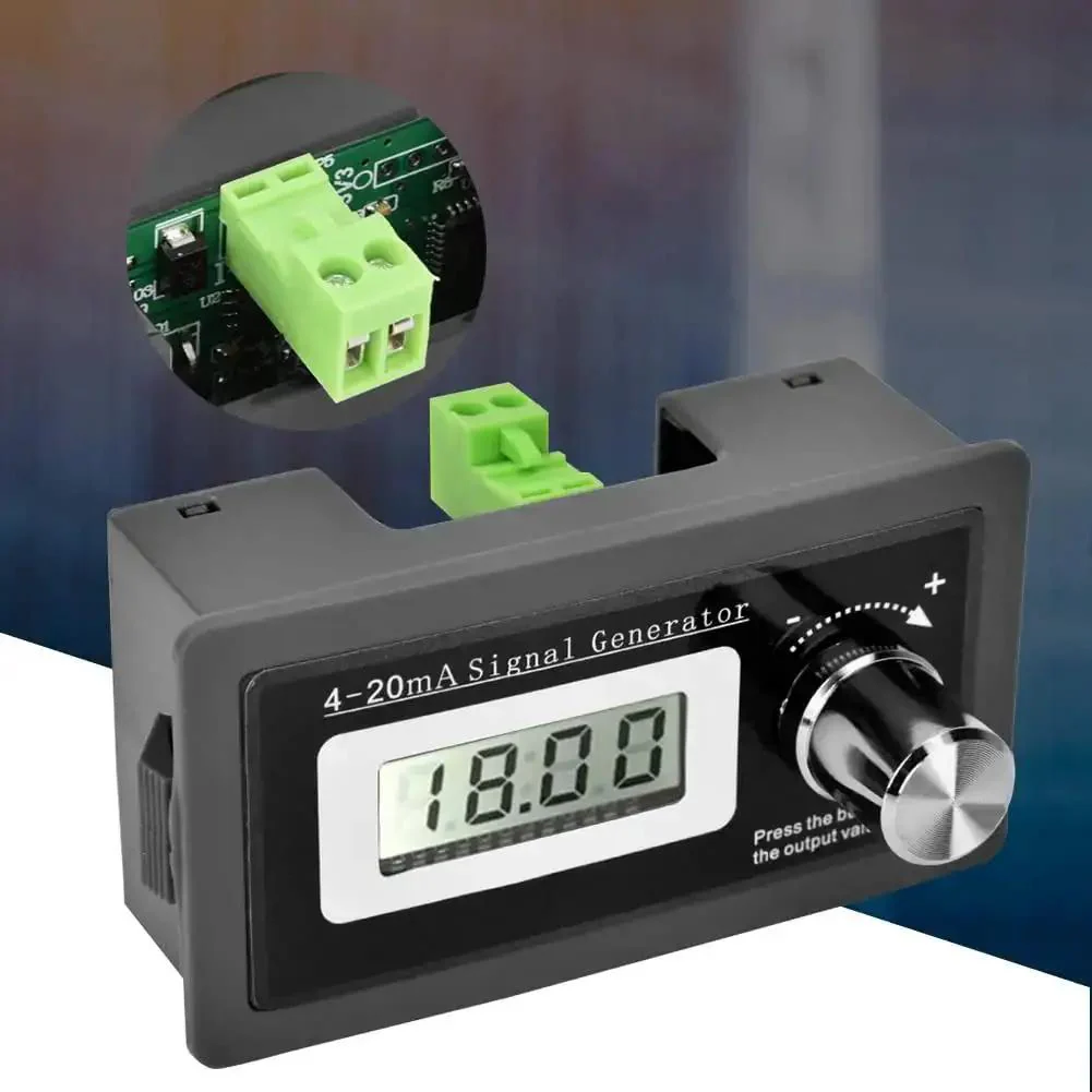 Two-Wire 4-20mA Loop Signal Generator With LCD Display, Extended 3-21mA Range, 0.5 Percent Accuracy, 0.01 Display Resolution, Calibrates Transmitters, Sensors, PLCs And Industrial Control Systems, Go-To Tool For Rotary Encoders And Memory Storage - Image 6