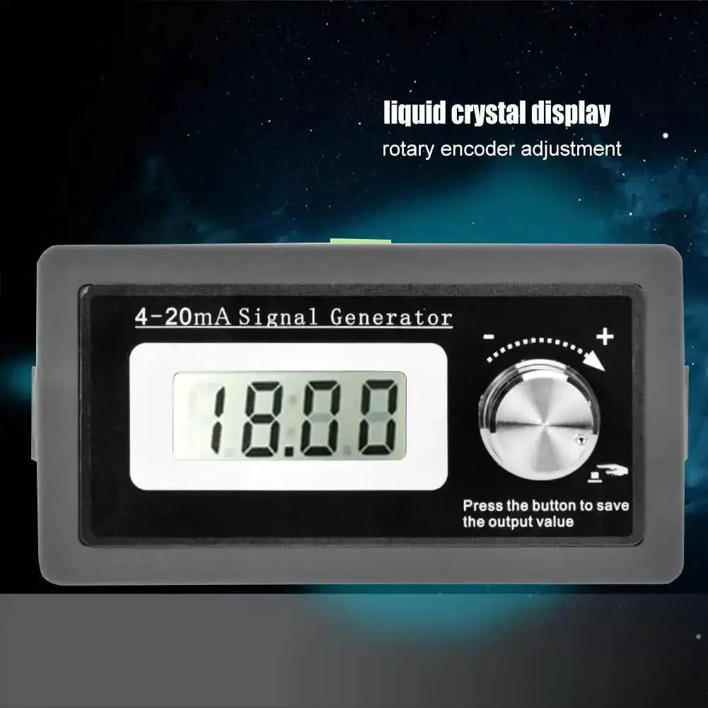Two-Wire 4-20mA Loop Signal Generator With LCD Display, Extended 3-21mA Range, 0.5 Percent Accuracy, 0.01 Display Resolution, Calibrates Transmitters, Sensors, PLCs And Industrial Control Systems, Go-To Tool For Rotary Encoders And Memory Storage - Image 8