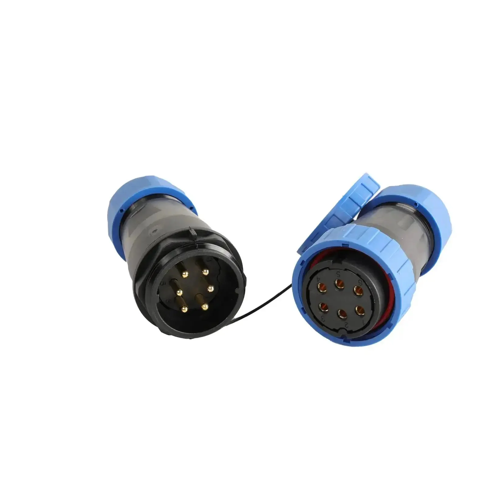 TY28 Waterproof Docking Connector 6 Pin Panel Mount For Control Panels Electronic Enclosures And Portable Devices Built Tough For High Current 25A 380V With 2 To 9 Core Options - Image 3