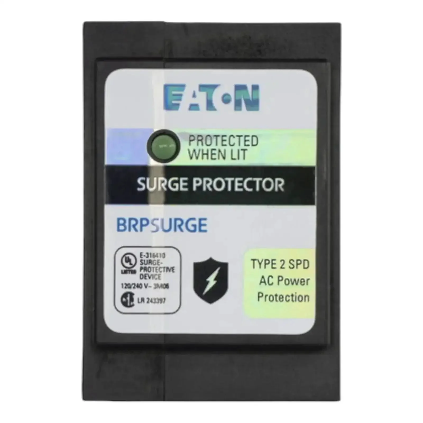 Type 2 SPD Plug-On Neutral Surge Protector for 120 and 240 Volt Whole-Home Electrical System, 2-Pole 1-Phase BR Style Pro-Grade, LED Indicator, UL 1449 3rd Edition, Protects Your Entire Downstream Circuit - Image 2