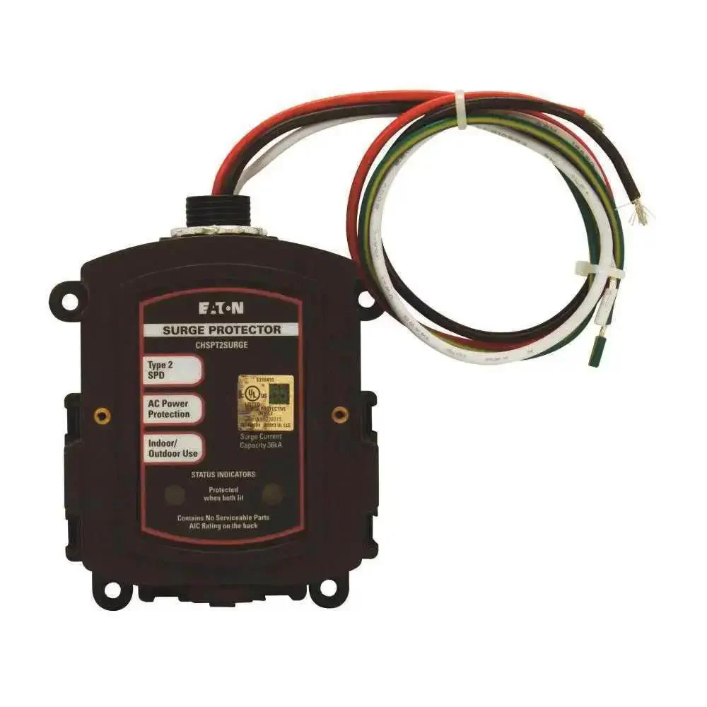 Type 2 Whole Home Surge Protector For 120 And 240 Volt Panels NEMA 4 Enclosure UL 1449 Third Edition Easy Mount Quick Connect Cable Protection Modules Universal Load Center Protection - Image 4