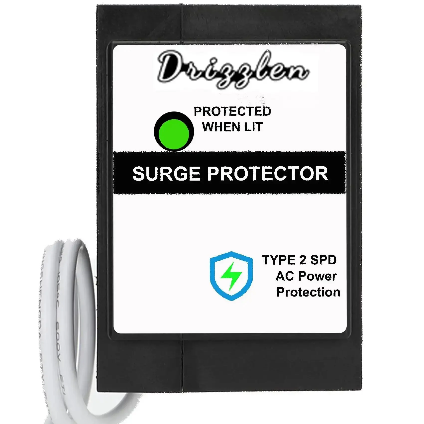 Type BR Whole Panel Circuit Breaker Surge Protective Device Two Pole With 18 KA Surge Current And Two Branch Circuit Spaces Best Bet For Main Panel Protection 1 Pack - Image 7