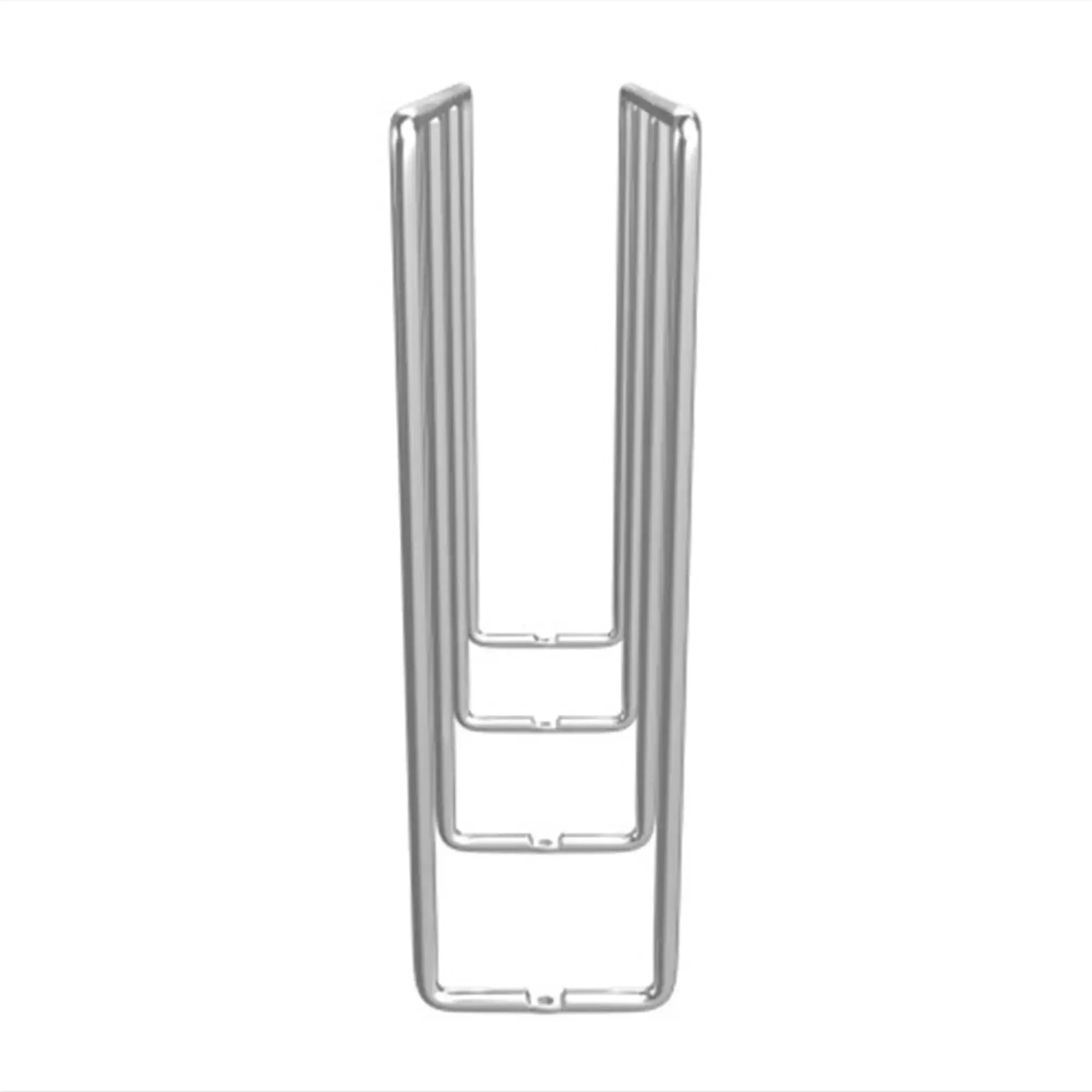 U-Shaped Wire Tray Divider For Baking And Cookie Sheets In Wall Or Base Kitchen Cabinets, Chrome Finish, 3.25 Inch Face Opening, Keeps Platters Separated, Easy To View And Access
