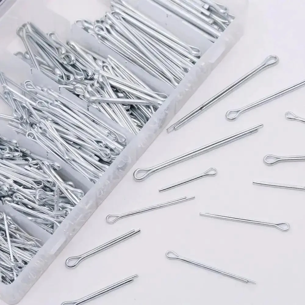 Ultimate 555-Piece Heavy Duty Cotter Pin Assortment Kit with Tough Zinc Plated Steel for Superior Corrosion Resistance - Includes Six Key Sizes Like 1/16 Inch x 1 Inch, 3/32 Inch x 1 Inch, 3/32 Inch x 1-1/2 Inch, 1/8 Inch x 1-1/4 Inch, 1/8 Inch x 2 Inch, - Image 5