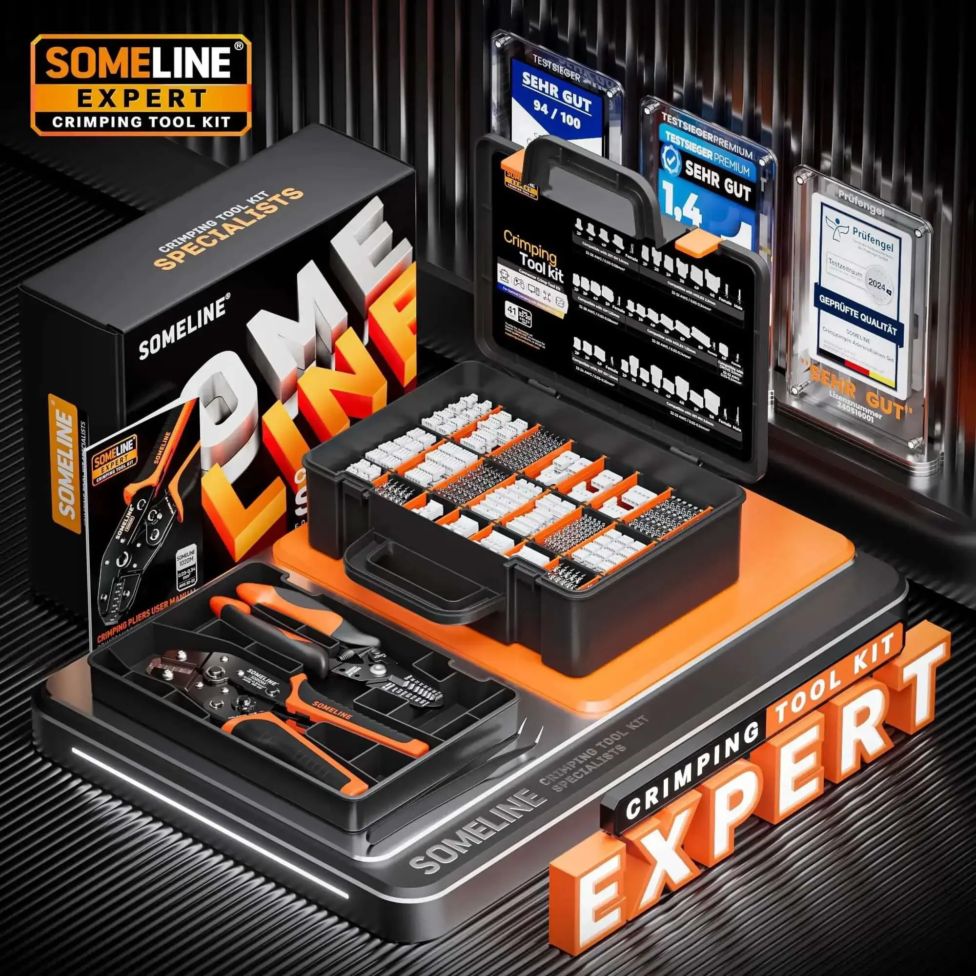 Ultimate Pro Grade Micro Connector Crimping Tool Kit With 41 Types JST SH 1.0 GH 1.25 ZH 1.5 PH 2.0 And Molex PicoBlade 1.25 And 2.0 51005 51006 Compatibility 32 To 22 AWG Crimper For FPV RC DIY 3D Printer - Image 5