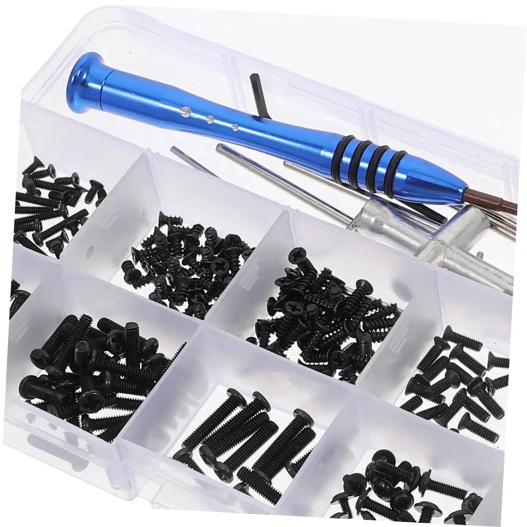 Ultimate RC Car Screw Tool Kit, Metric Fasteners, Nuts and Bolts, Precision Bits, Portable Organized Case for Quick Repairs, Maintenance, Upgrades, Works with Multiple RC Car Models - Image 8