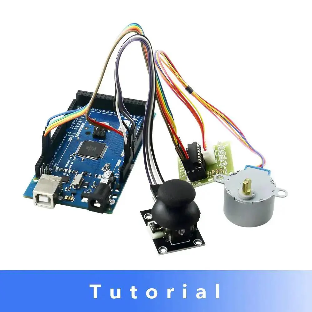 Ultimate STEM Electronics Starter Kit With Mega 2560 Board, LCD1602 Display, Servo, Stepper Motor, Variety Of Sensors, Breadboard, Jumper Wires, Resistors, Capacitors, Transistors, And Comprehensive Project Tutorial - Image 6