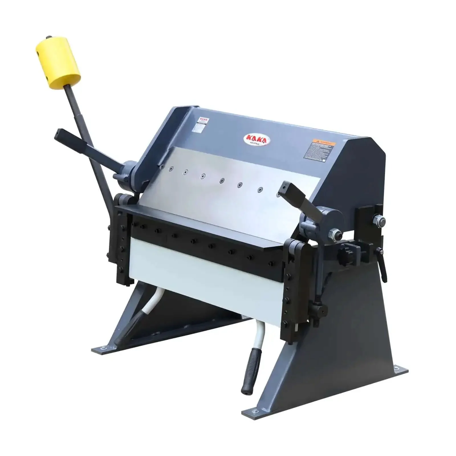 Ultra 24 Inch Box And Pan Brake With 3 Segment Movable Fingers And Rear Stops For Complex Sheet Metal Bends In 16 Gauge Mild Steel Up To 3.35 Inch Box Depth Precision Gap Control Durable Heavy Duty Workhorse For Pros - Image 9