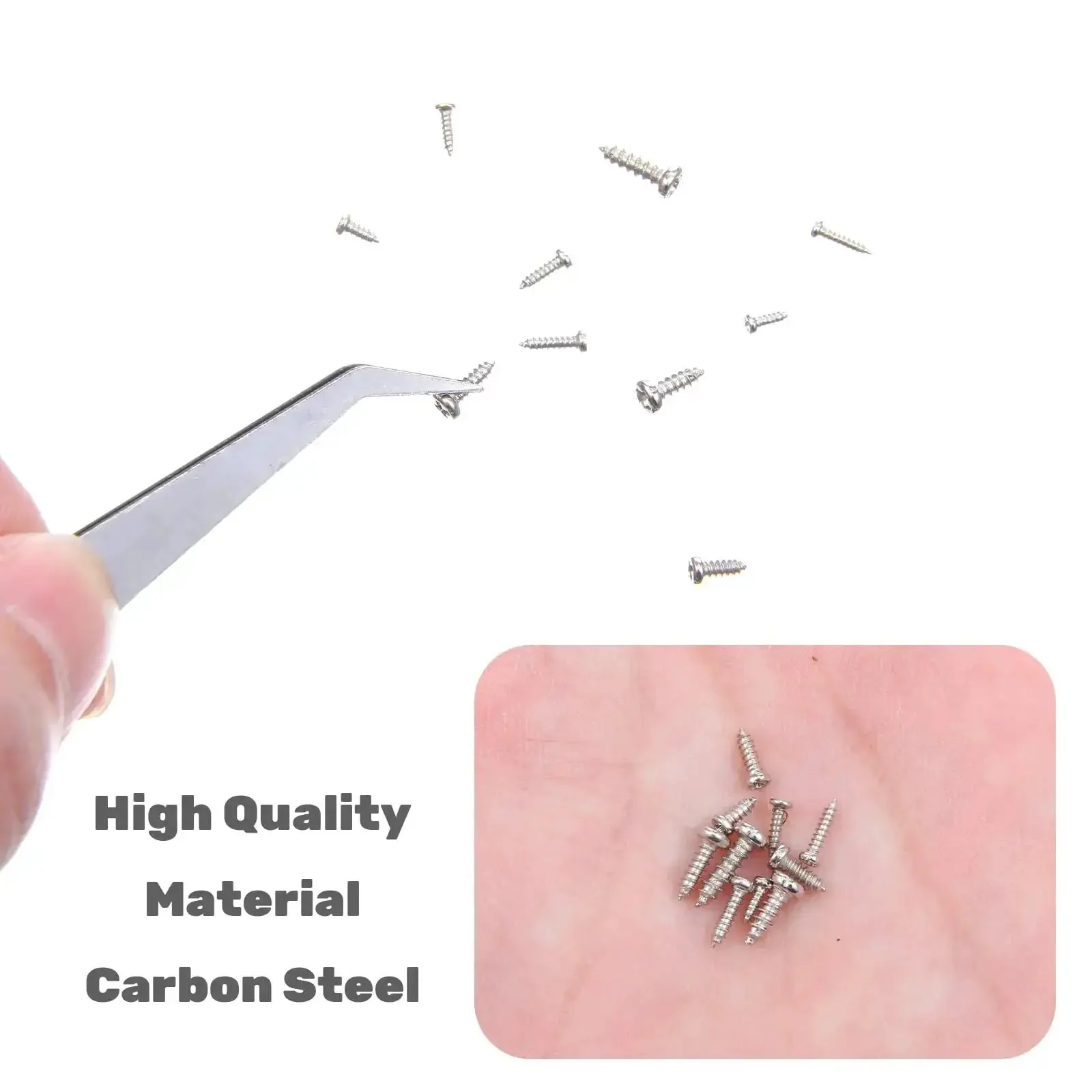 Ultra Handy Micro Screw Repair Kit For Glasses, Watches, Phones And Electronics, 1200Pcs Stainless Steel Tiny Screws In M1, M1.2, M1.4, M1.7 Sizes, Ideal For DIY Fixes, Clocks And Gadgets - Image 3