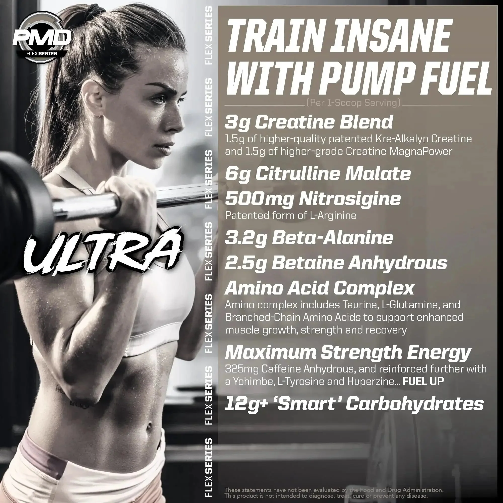 Ultra Insanity Premium Pre Workout Powder For Explosive Muscle Pump Laser Focus Endurance And Recovery With Creatine Arginine And Beta Alanine Cherry Bombsicle Flavor 30 Servings - Image 6