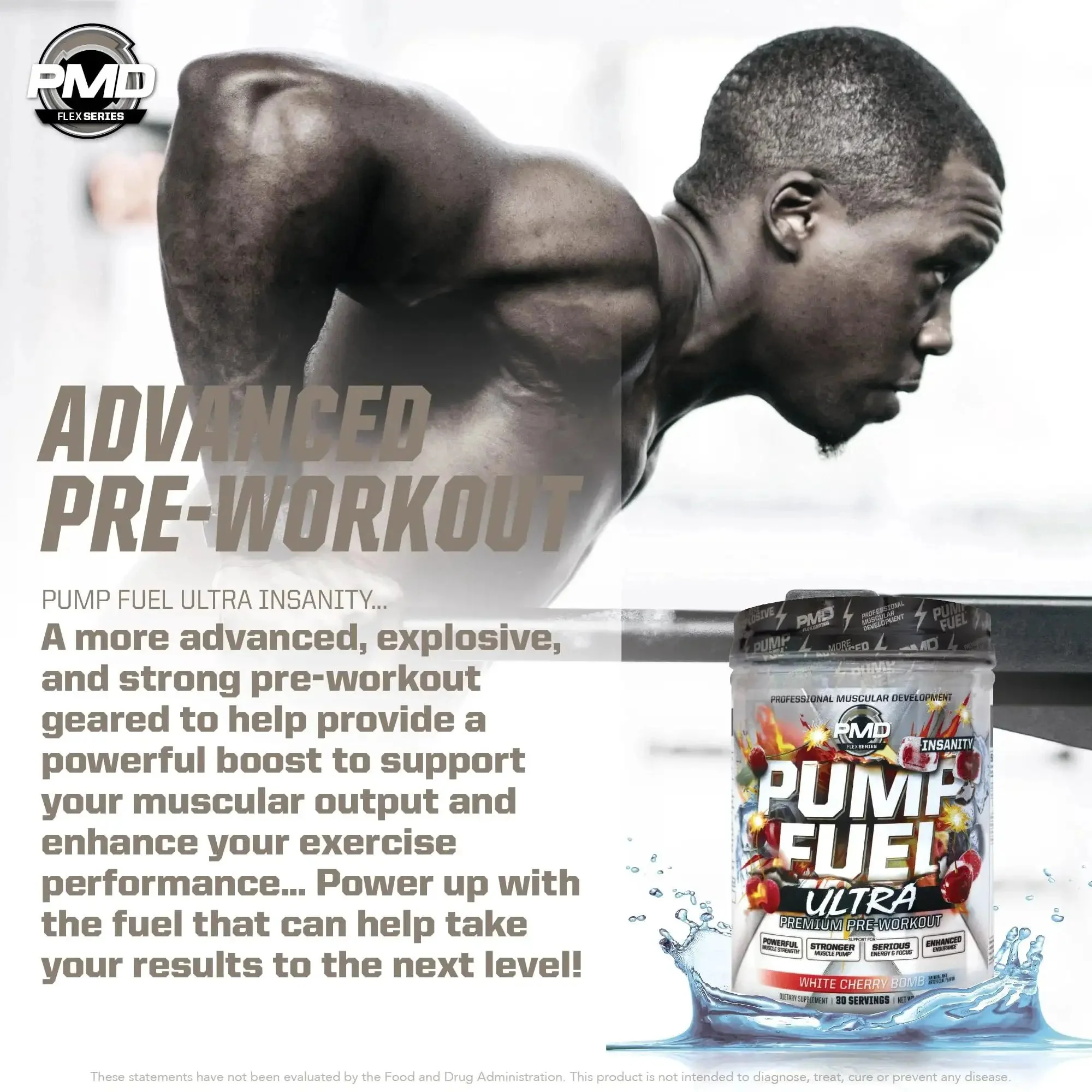 Ultra Insanity Premium Pre Workout Powder For Explosive Muscle Pump Laser Focus Endurance And Recovery With Creatine Arginine And Beta Alanine Cherry Bombsicle Flavor 30 Servings - Image 7