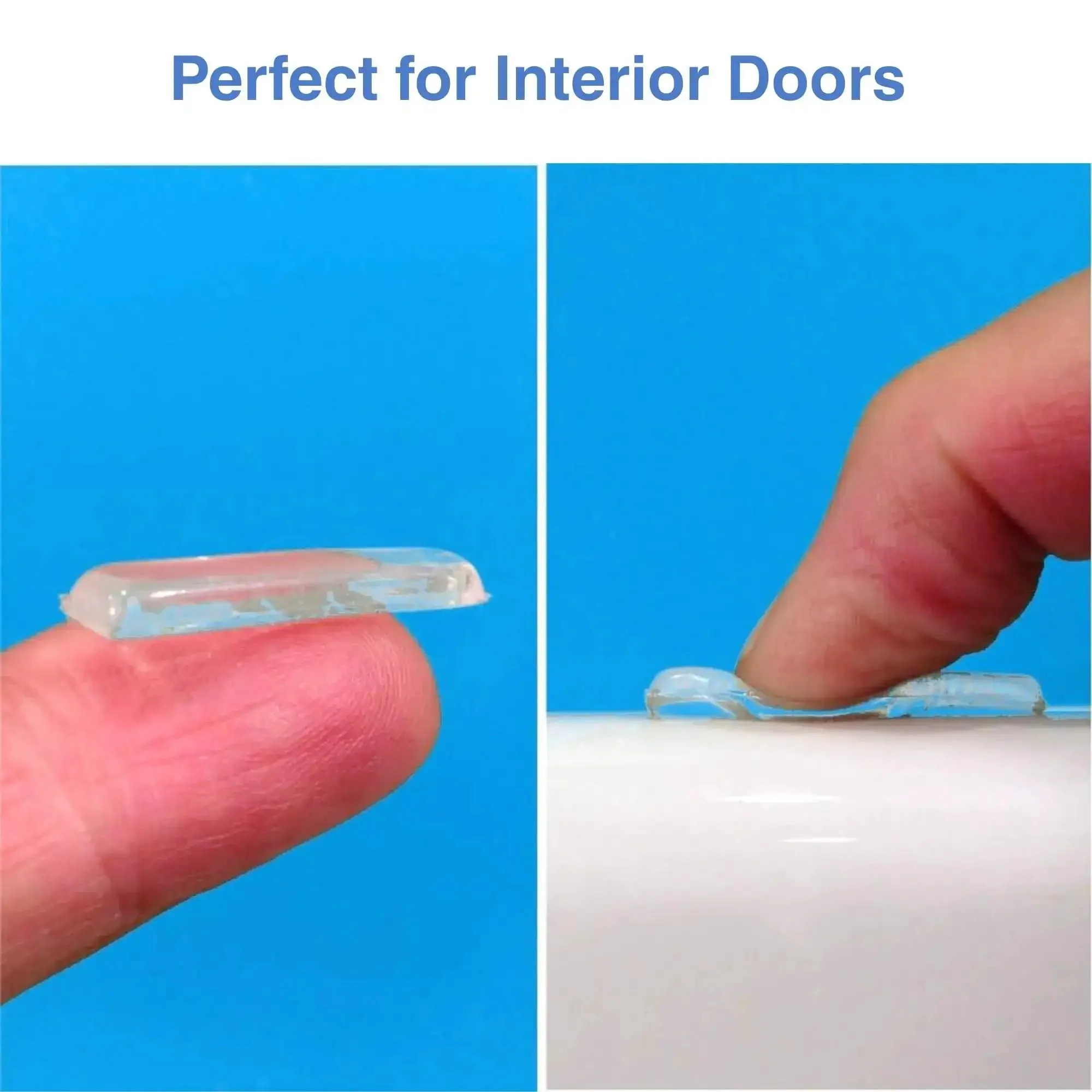 Ultra Quiet Interior Door Bumpers 30 Pack With Energy Absorbing Polyurethane Cushions And Two Layer Gel Technology To Soften Close Cut Noise And Vibration For Silent Door Shuts - Image 7