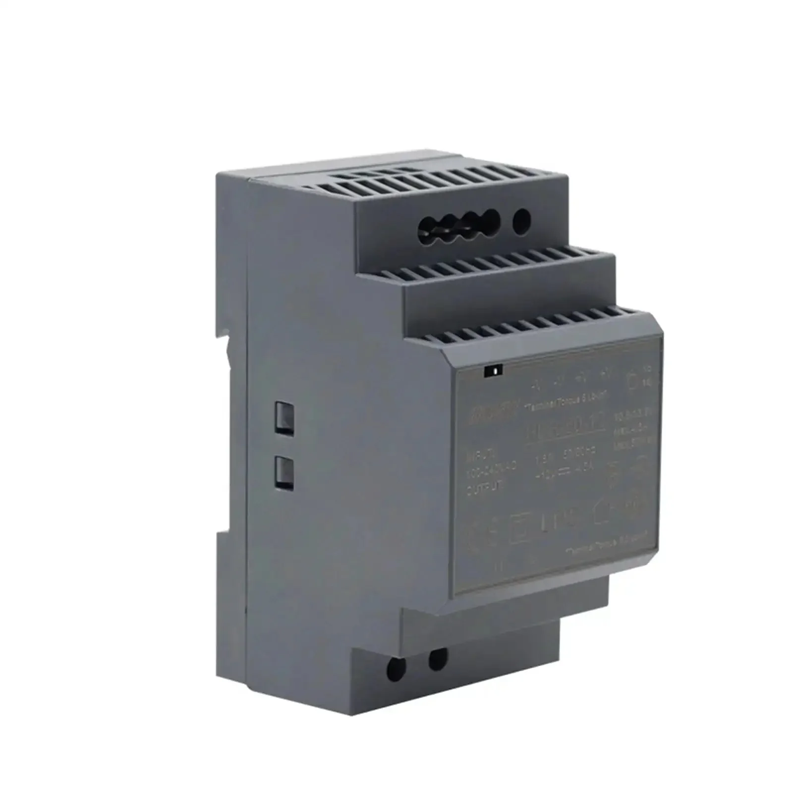Ultra Slim DIN Rail Power Supply 60W 100-240V Input With 5V 12V 24V 48V Outputs Switching Mode Industrial PSU For Automation, Control Panels, And Tight Spaces In The Rack - Image 2