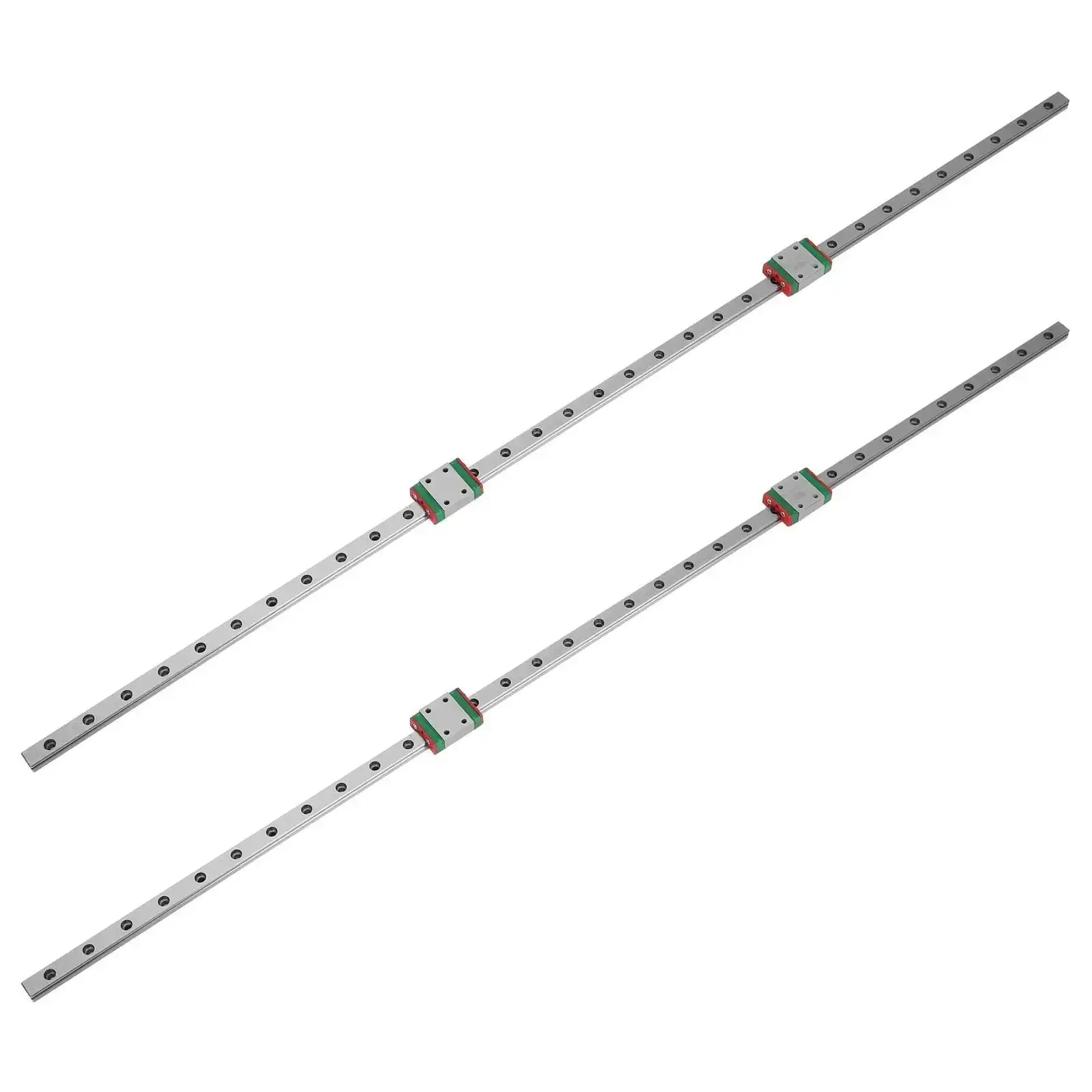 Ultra Smooth Pro Grade Heavy Duty Linear Motion Rail Kit For CNC Machines With Alloy Steel Guide, Four Slider System, Dust Proof Pads, Miniature Guide Rail For Precision Machinery And Automation Projects - Image 4