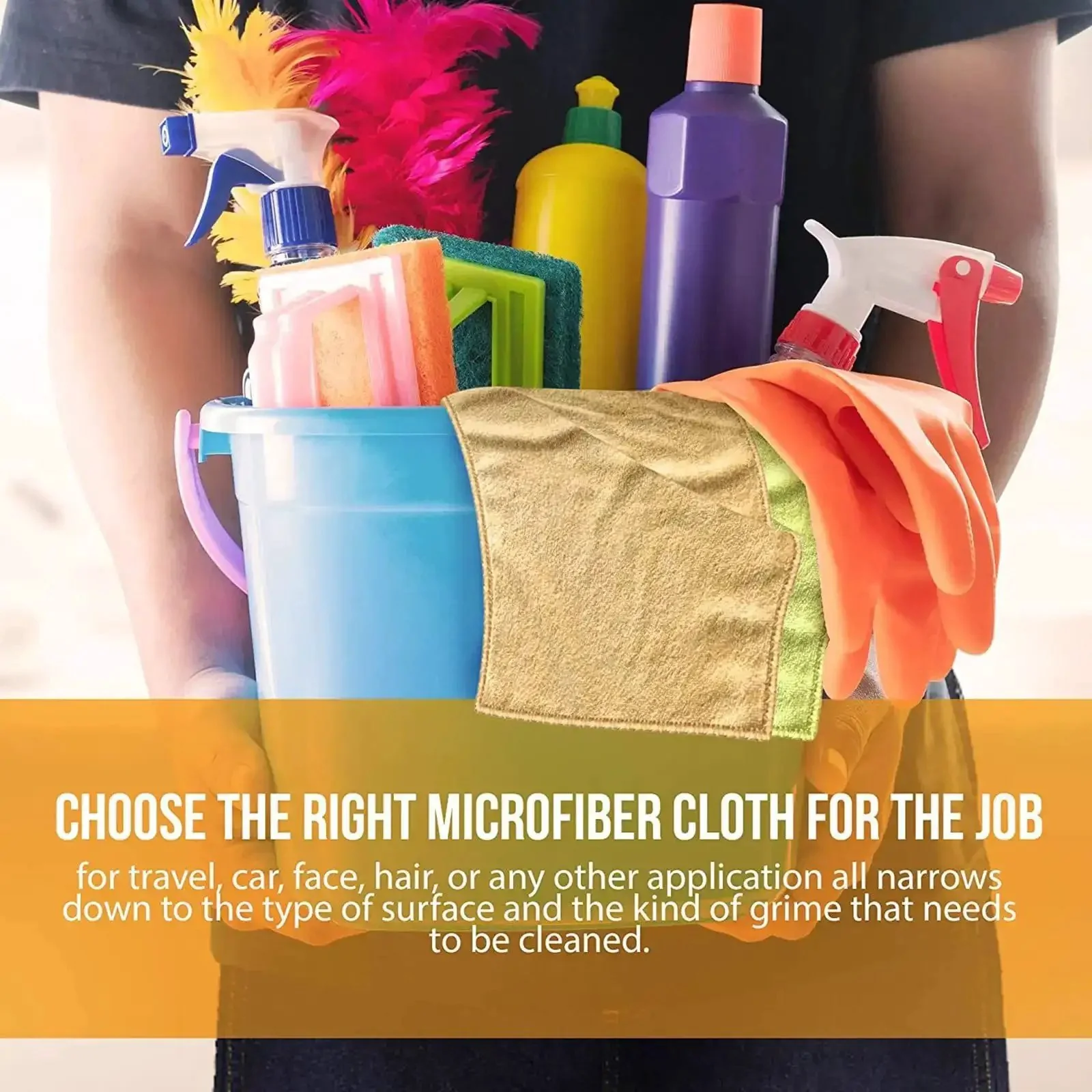 Ultra Soft Microfiber Cleaning Cloths 5 Pack 11.8 By 11.8 Inches Highly Absorbent Reusable Rags Streak Free Lint Free Dish Towels For Kitchen Home And Car Windows Glass - Image 5