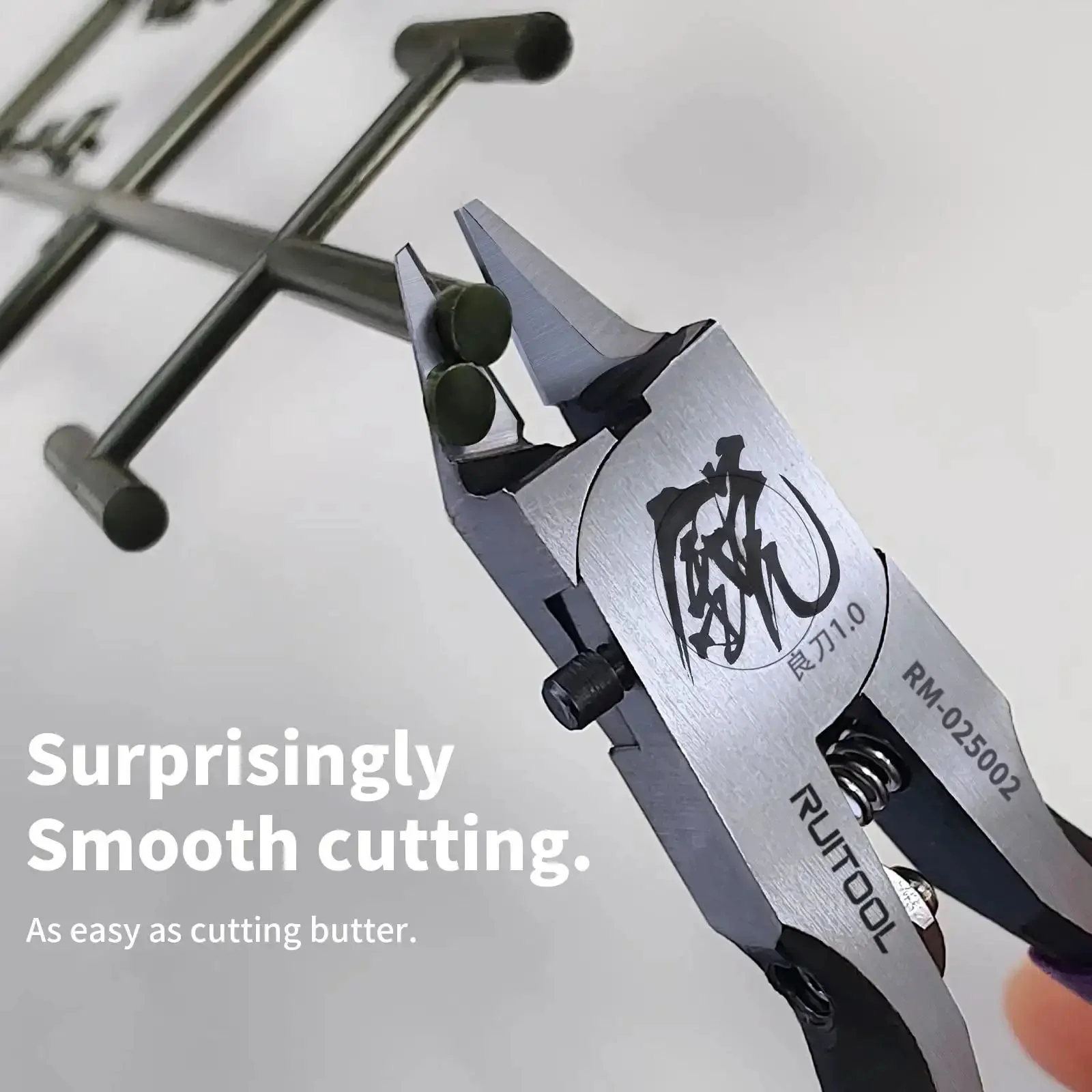 Ultra Thin Model Nippers For Beginners And Hobbyists, Precision Single Edged Cutter With Non Slip Grip, 4.7 Inch Tool For Clean, Smooth Cuts On Plastic Model Parts - Image 7