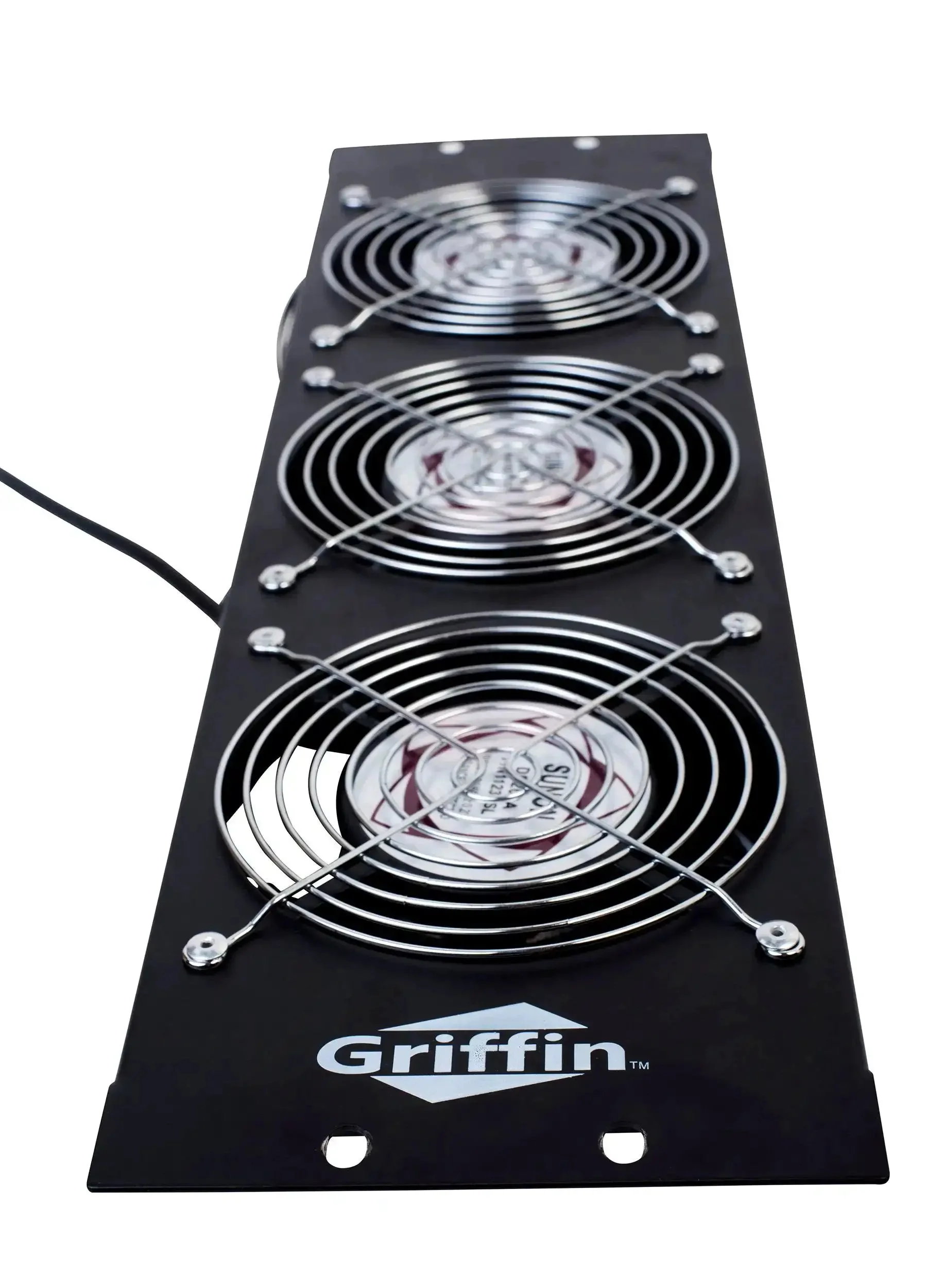 UltraQuiet Edition 3U Rackmount Cooling Fan System With Triple Exhaust Fans For Studio Gear And DJ PA Amps Keeps Network Servers Cool And Protected Temperature Control Panel Cabinet For IT Racks - Image 7