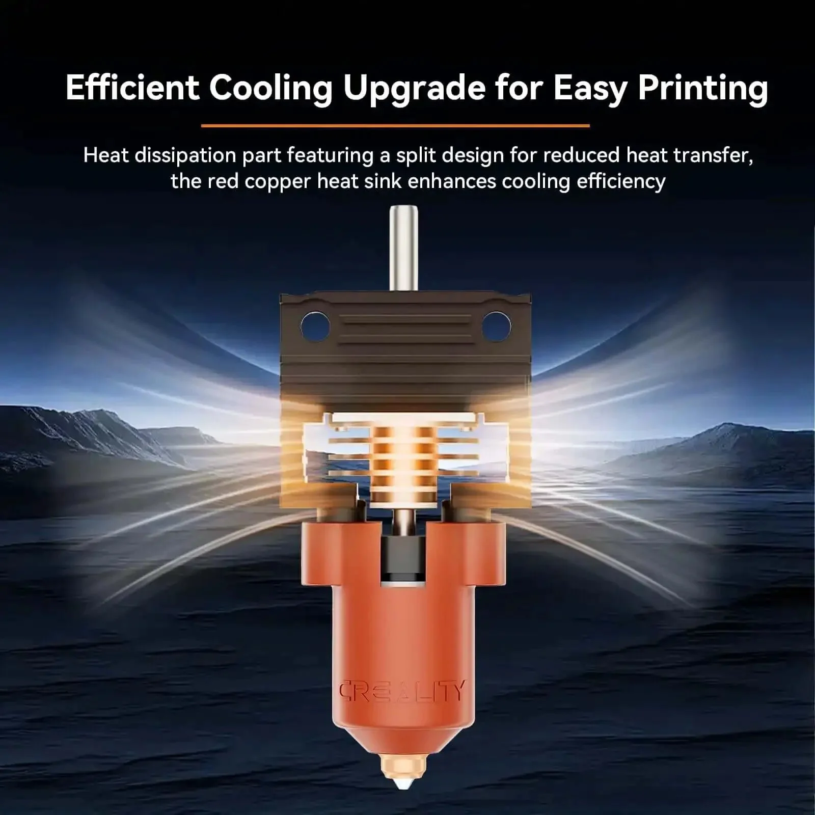 Unicorn K1 Series Ceramic Hotend Upgrade Kit With Quick Swap Nozzle For K1 K1 Max K1C 300C High Temperature And High Speed Printing For 3D Printers For Seamless Upgrades And Reliable Performance - Image 4