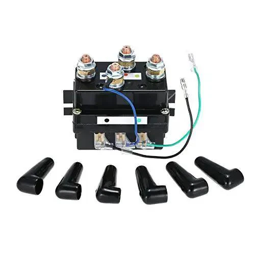 Universal 12V 500A Winch Solenoid Relay Contactor For Heavy Duty Upgrades, High Current Activation For Vehicle Mounted Winches, Replacement Part For Off Road Trucks And ATVs, Durable Marine Grade Build - Image 6