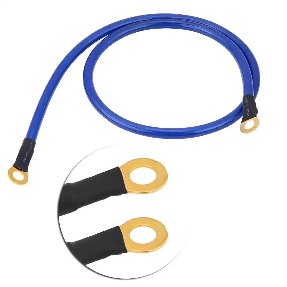 Universal Car Grounding Kit With PVC Ground Wires Set Includes 2 100cm Cables, 2 80cm Cables, And 1 60cm Cable, Earth Ground System For Faster Starts And More Reliable Vehicle Electrical Ground - Image 6