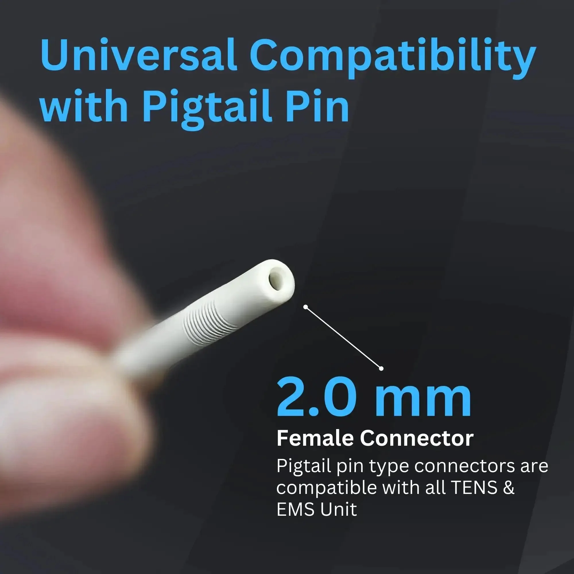 Universal Compatibility TENS Unit Replacement Pads 2x2 40 Pack Premium Reusable Electrodes Self Adhesive Non Irritating Stim Pads For Electrical Stimulation And Pain Relief - Image 7