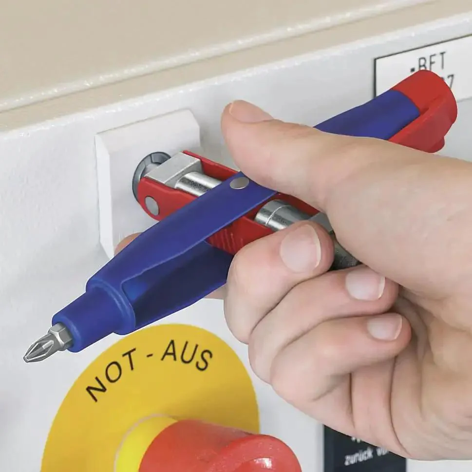 Universal Control Cabinet Key Pen Style With Clip Featuring Four Key Profiles For Gas Water And Electric Shut Offs Grab And Go Convenience Ideal For Building Installations And For Hvac Systems Pro Grade - Image 5