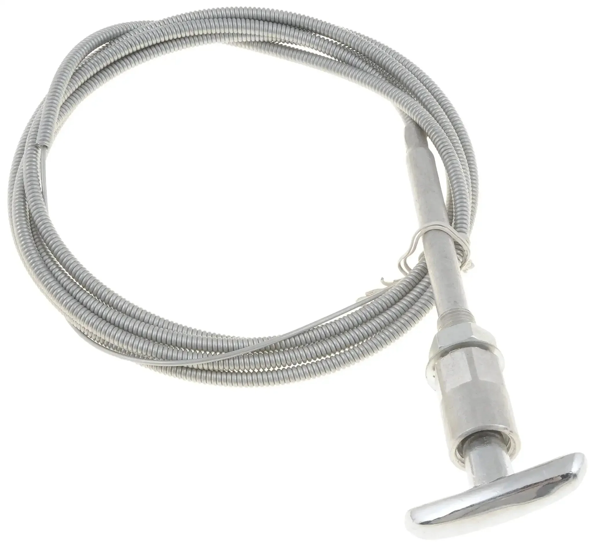 Universal Control Cables With Chrome Knob 6 Ft Length One And Three Quarter Inch Knob Size Built To Last For Home Industrial And Commercial Jobs Twist To Lock Or Push Pull Options