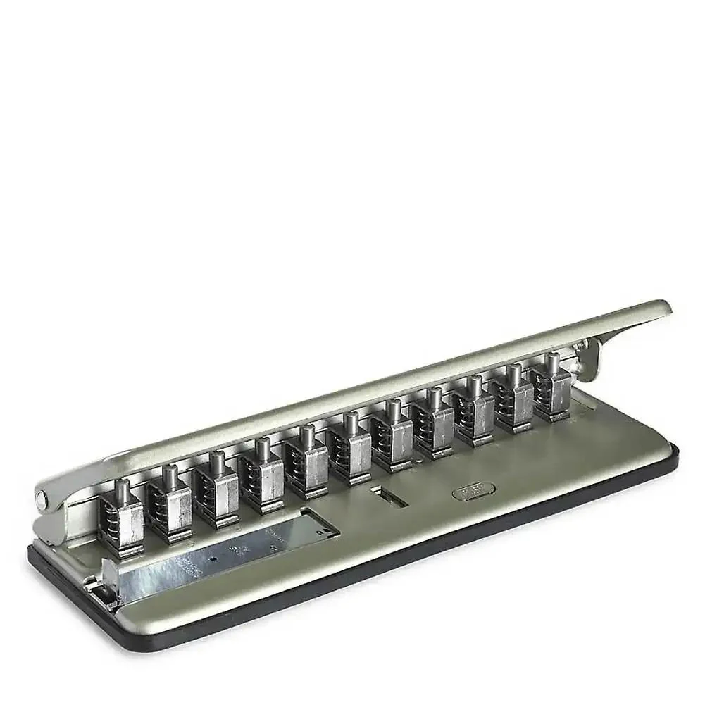Universal Desk Discbound Hole Punch For Disc Notebooks, Heavy Duty Metal Paper Puncher That Handles Up To Six Sheets At A Time, Perfect For Home Office, School Or Business Use - Image 5