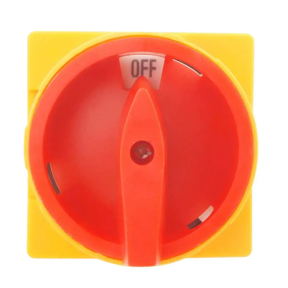 Universal Go-To 2-Position 3-Phase Changeover Switch With Rotary Panel Selector, 40A 690V AC, 6 Terminals, On Off, Compact 64x64x12mm, Industrial Grade, Panel Mount, Heavy Duty Build - Image 2