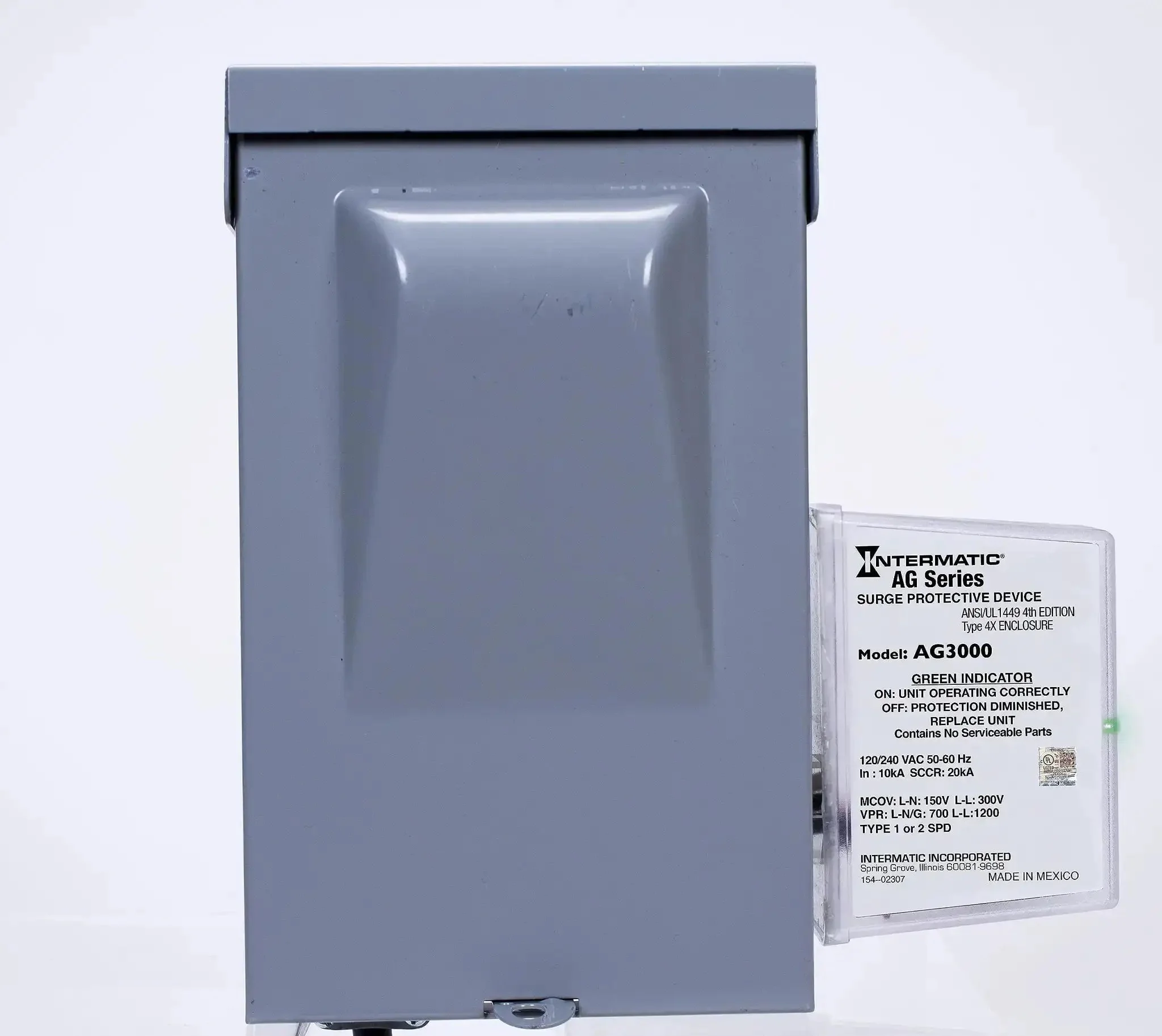 Universal HVAC Surge Protector 120 240 VAC With Three Beefed Up Modes Of Surge Protection TPMOV Tech Watertight Enclosure UL Listed For Safe Reliable Shield Of Your Home And Gear Against Surges - Image 3