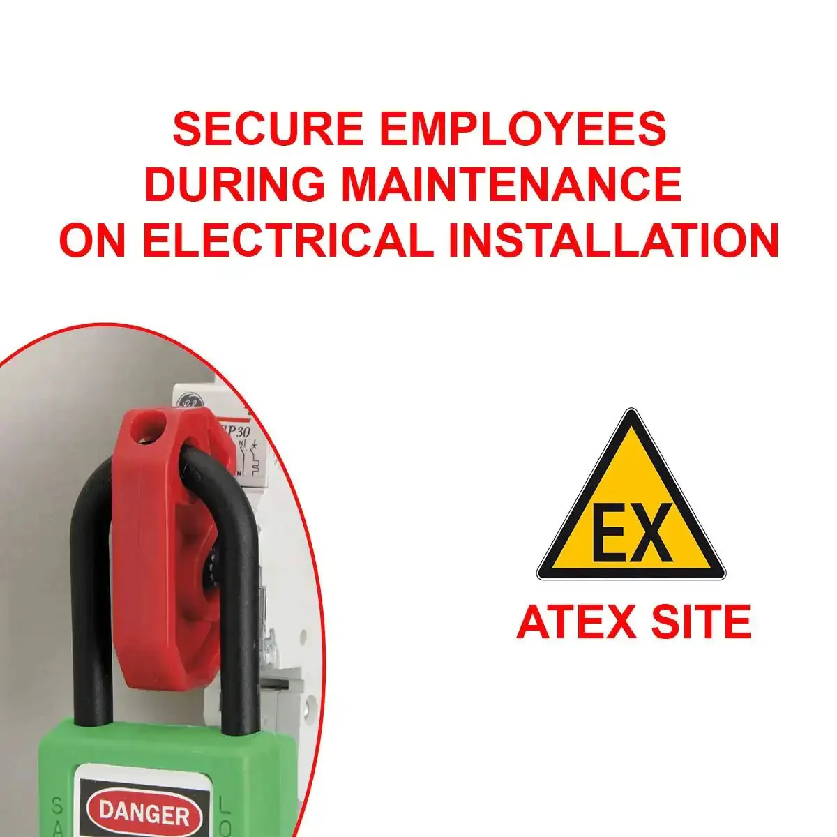 Universal Miniature Circuit Breaker Lockout Device For OSHA Compliant Lockout Tagout Programs, Fits Most ISO and DIN Breakers, Worksite Friendly Toggle Lockout For Safe Electrical Maintenance And Compliance - Image 7