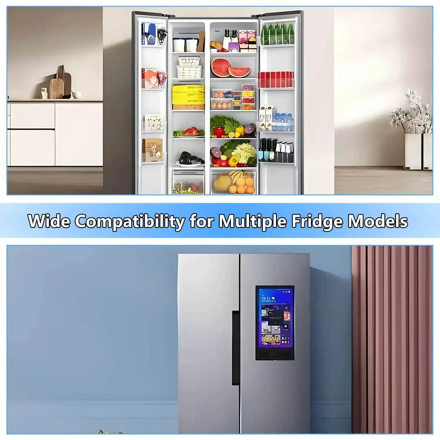 Universal Refrigerator Start Relay And Overload Protector For 1 Quarter Inch Terminal Models, 110 To 120V Compressor Protection Device, Direct Replacement For GE Hotpoint Profile Fridges, No Brainer Install And Solid Cooling Saver - Image 2