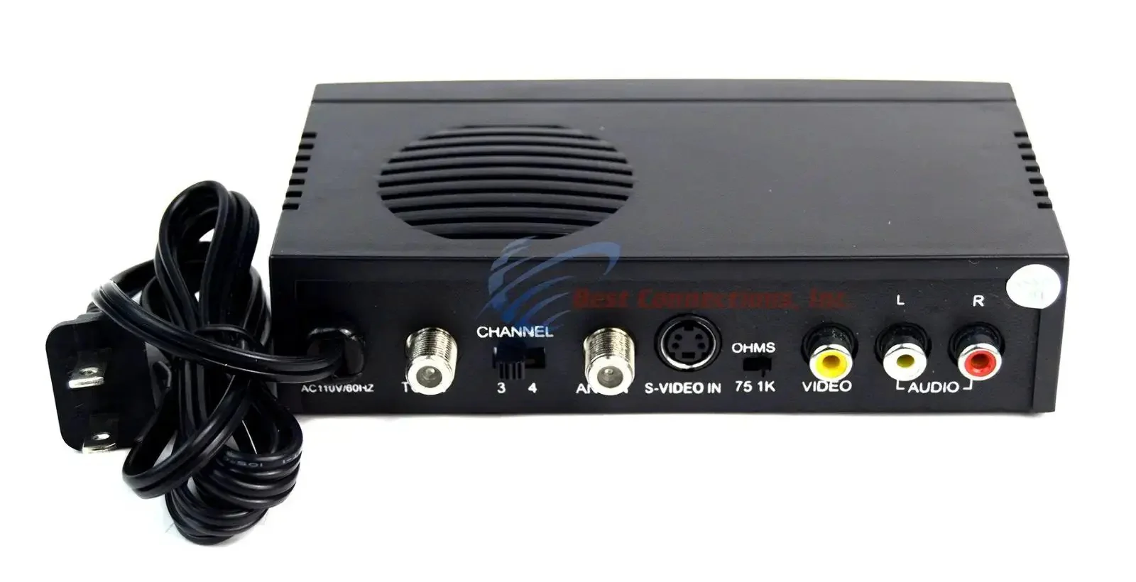 Universal RF Modulator For RCA Audio Video To Coax Output With S Video Channel 3 Or 4 Converts Old School RCA Gear To Modern TV 75 Ohm Output 1K Ohm Input Simple A V To Coax Upgrade - Image 3